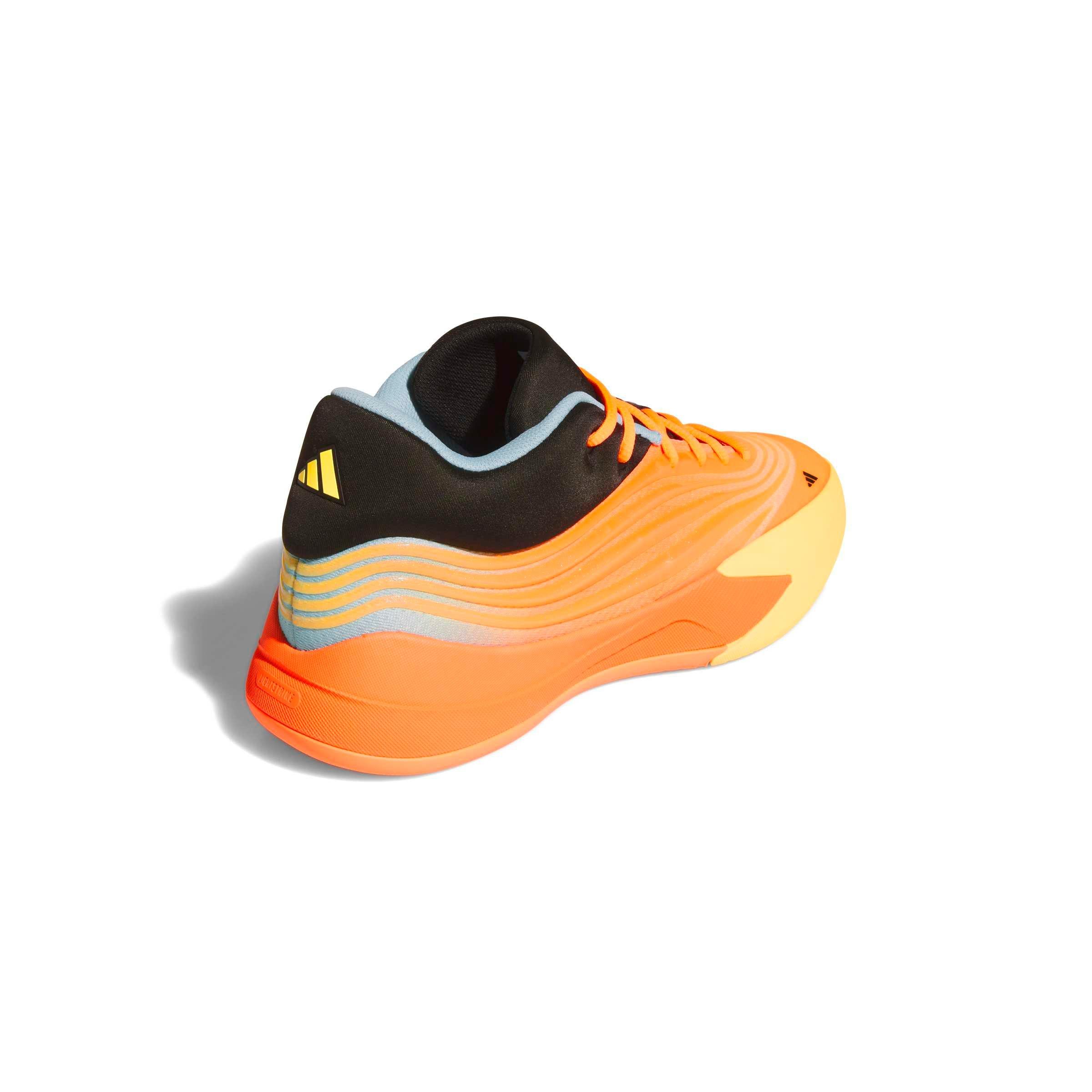 adidas Dame X "Lucid Orange/Ice Tangerine/Icey Blue" Men's Basketball Shoe - ORANGE/TANGERINE/BLUE Thumbnail View 4