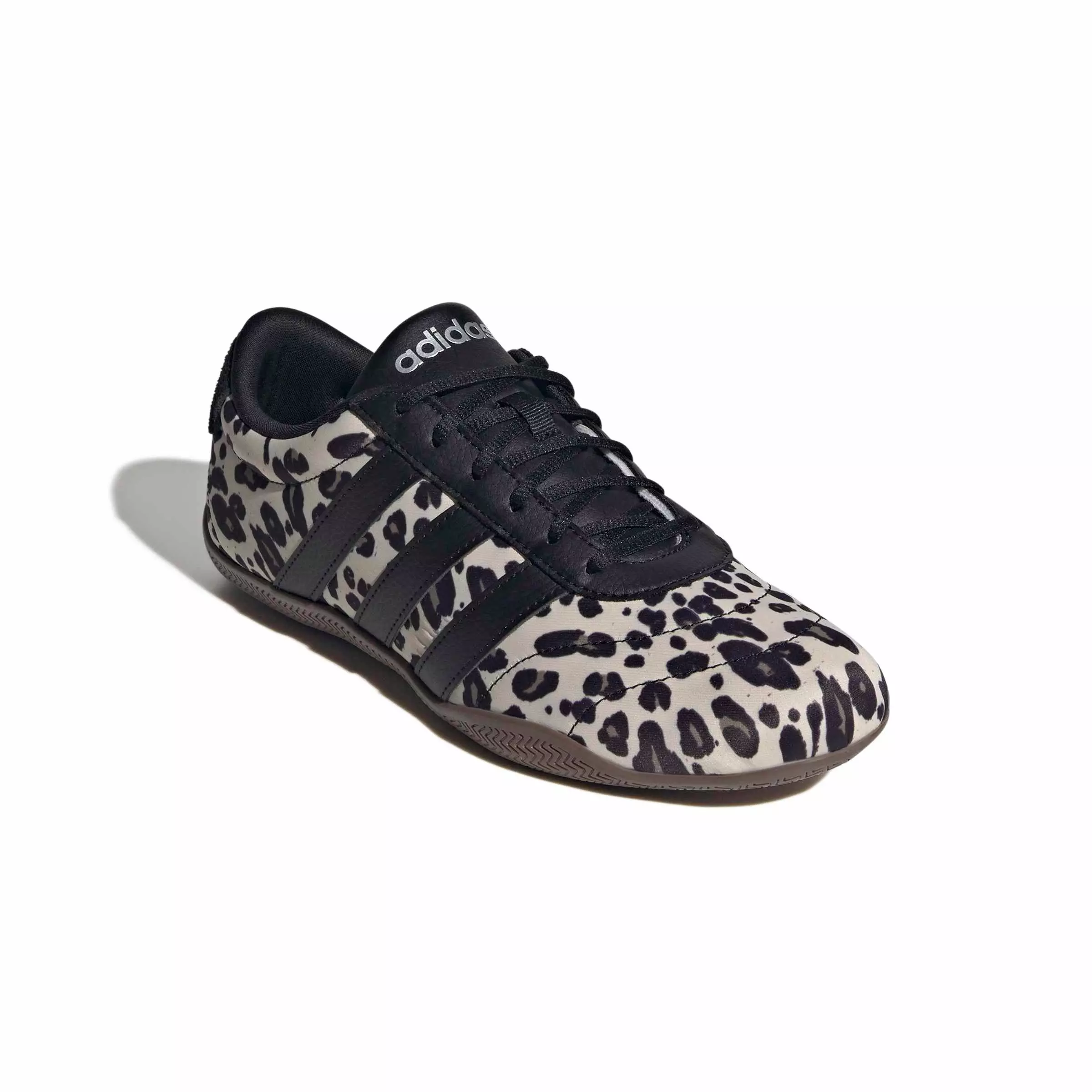 adidas Grand Court Lo "Crystal Linen/Core Black/Khaki Six" Women's Shoe - LINEN/BLACK/KHAKI