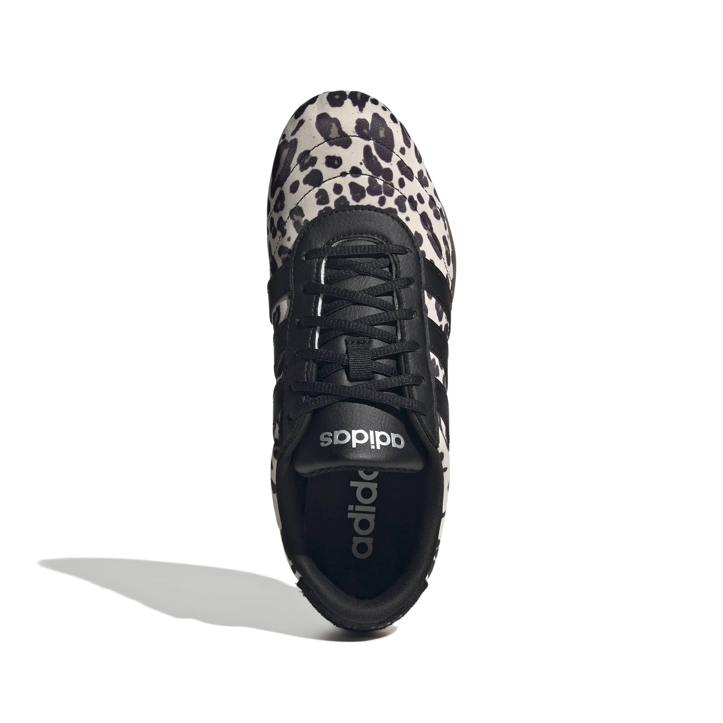 adidas Grand Court Lo "Crystal Linen/Core Black/Khaki Six" Women's Shoe - LINEN/BLACK/KHAKI