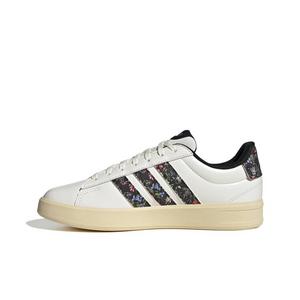adidas Grand Court 3.0 "Off White/Core Black/Warm Vanilla" Women's Shoe - OFF WHITE/BLACK/VANILLA