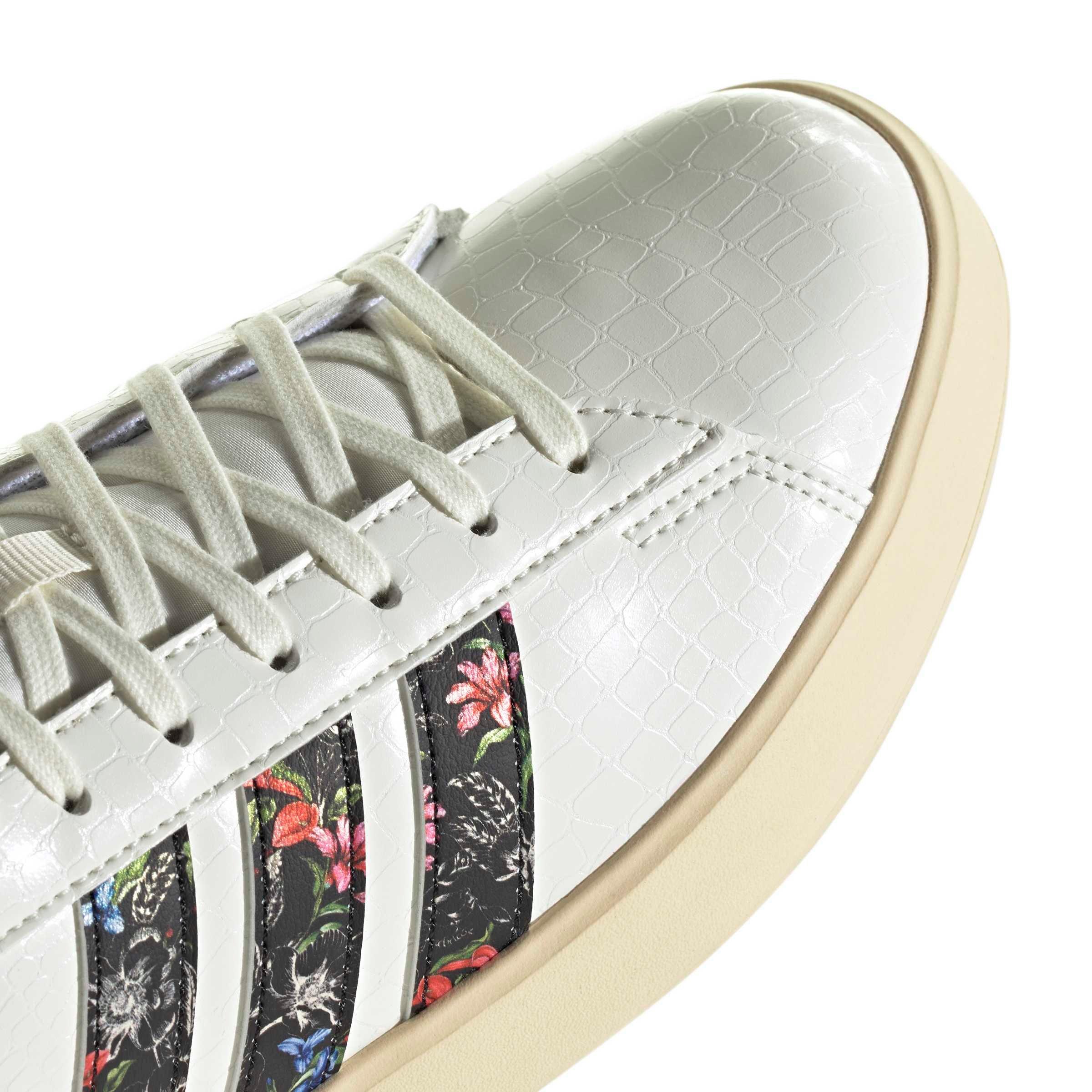 adidas Grand Court 3.0 "Off White/Core Black/Warm Vanilla" Women's Shoe - OFF WHITE/BLACK/VANILLA