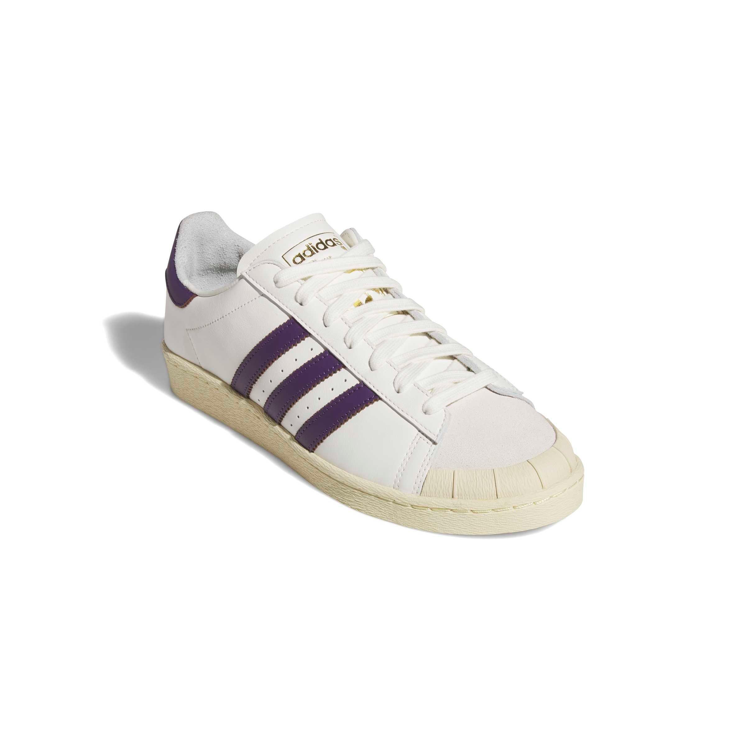 adidas Jabbar Lo Trainers "Off White/Violet/Warm Vanilla" Men's Shoe - OFF WHITE/VIOLET/VANILLA Thumbnail View 3