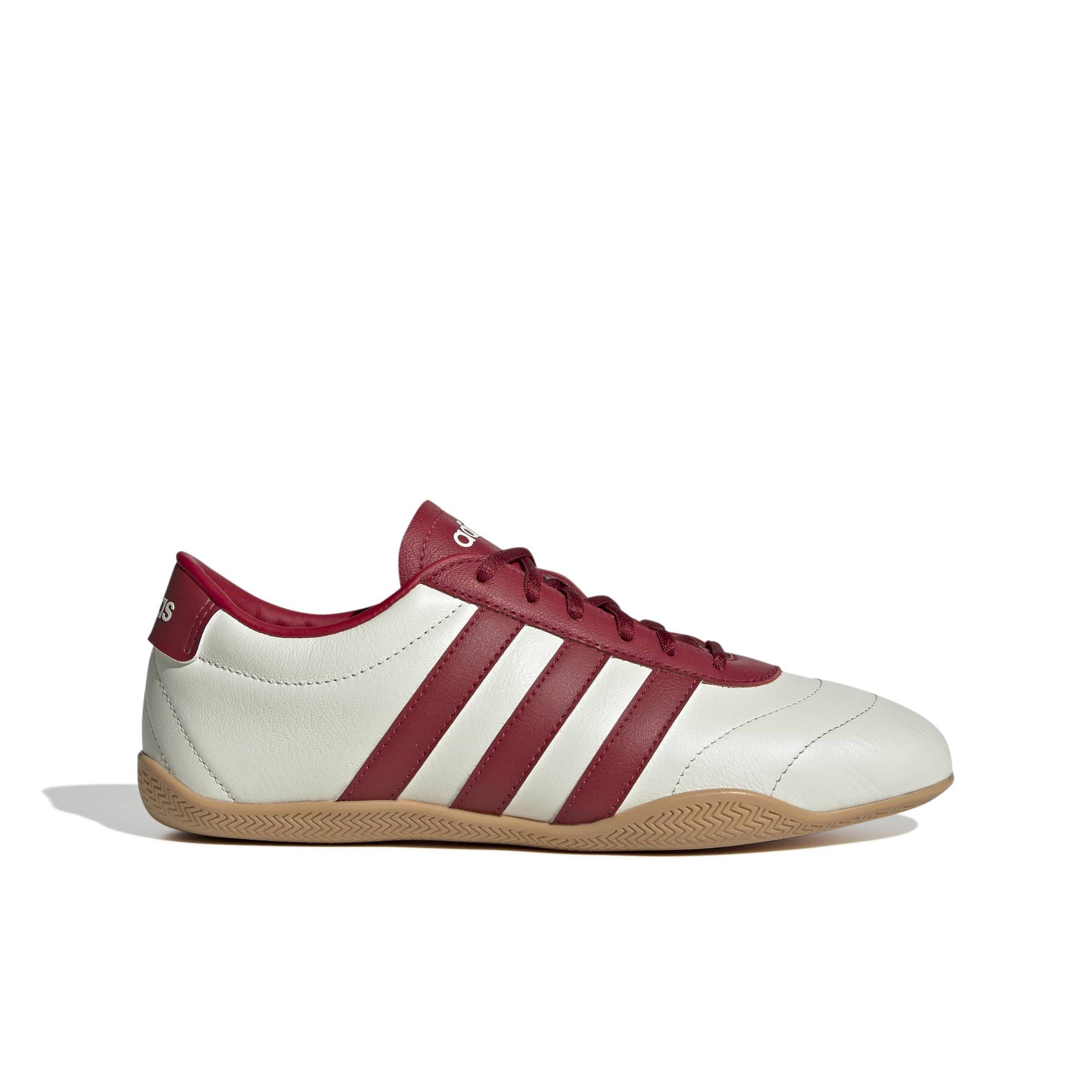 adidas Grand Court Lo "Ivory/Team Victory Red/Gum 3" Women's Shoe - IVORY/RED/GUM