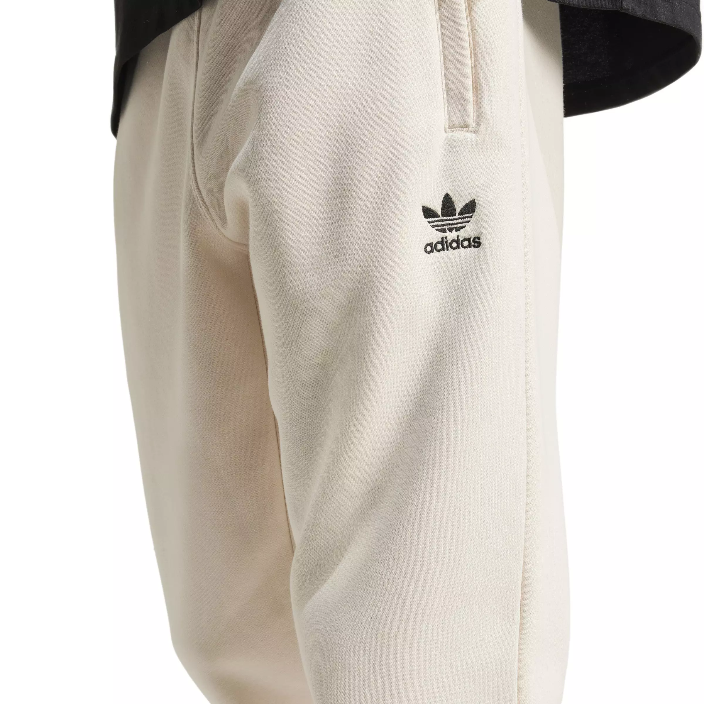 adidas Originals Men's Trefoil Essentials Slim Fit Joggers - White - WHITE