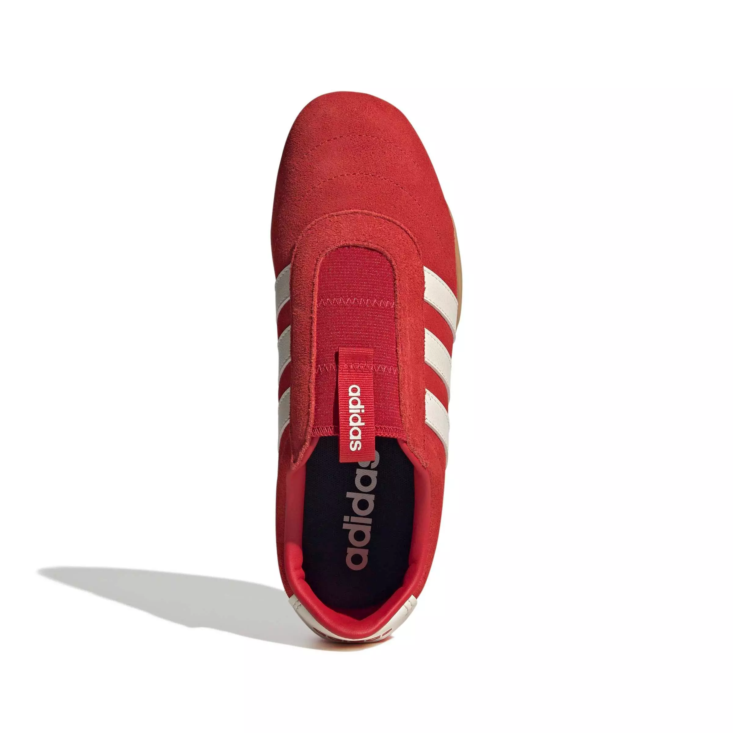 adidas Grand Court Lo Slip On "Better Scarlet/Off White/Gum 3" Women's Shoe - SCARLET/OFF WHITE/GUM