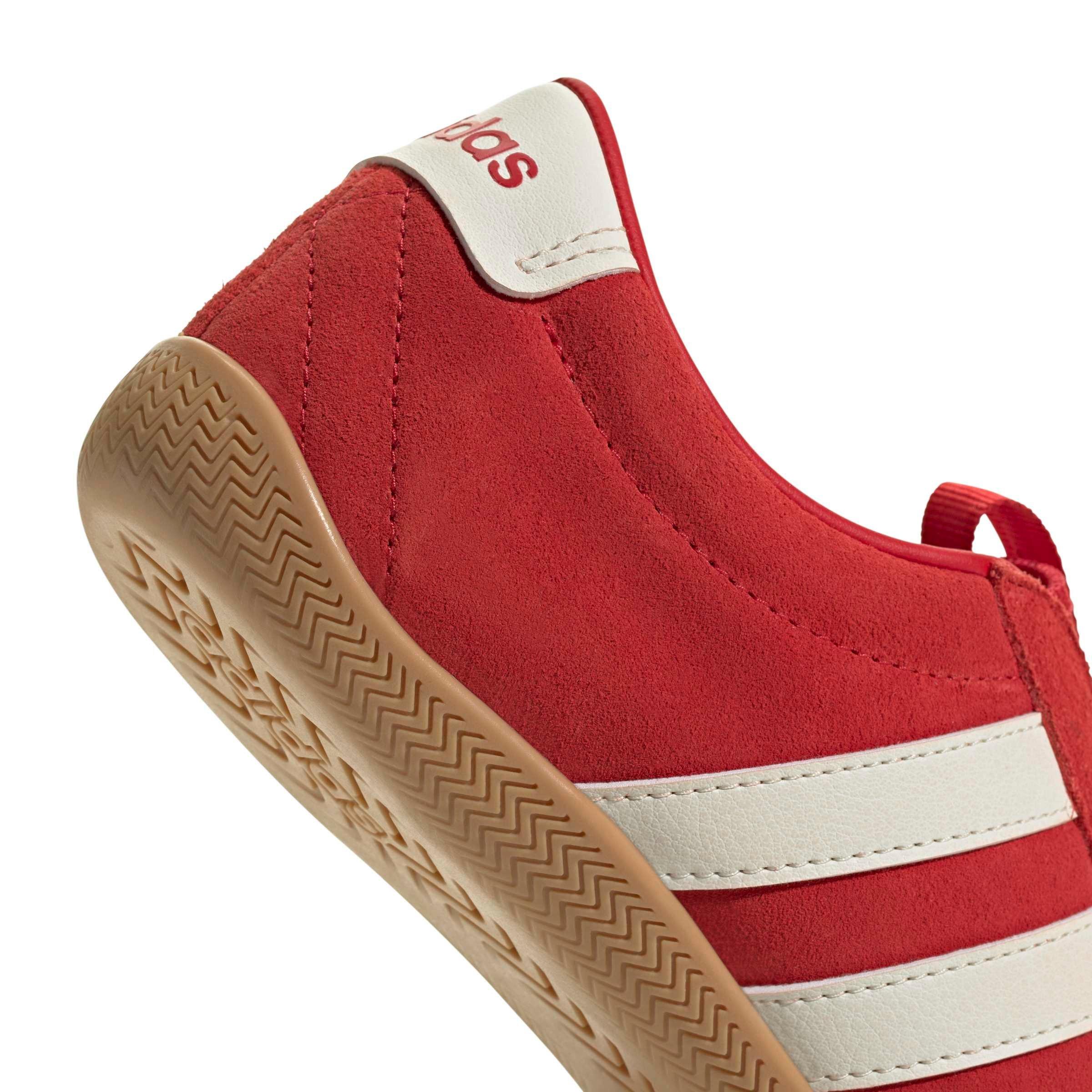 adidas Grand Court Lo Slip On "Better Scarlet/Off White/Gum 3" Women's Shoe - SCARLET/OFF WHITE/GUM