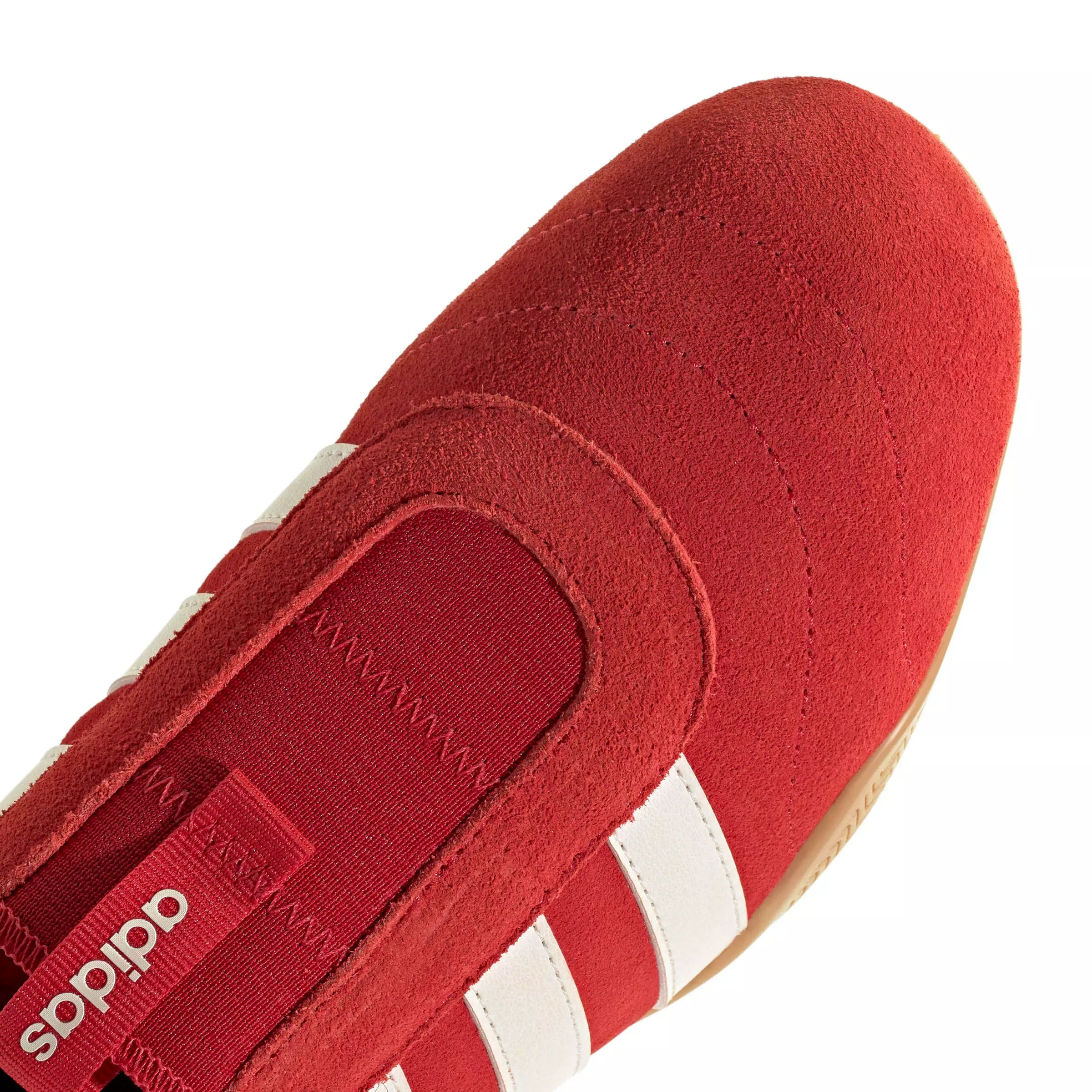 adidas Grand Court Lo Slip On "Better Scarlet/Off White/Gum 3" Women's Shoe - SCARLET/OFF WHITE/GUM