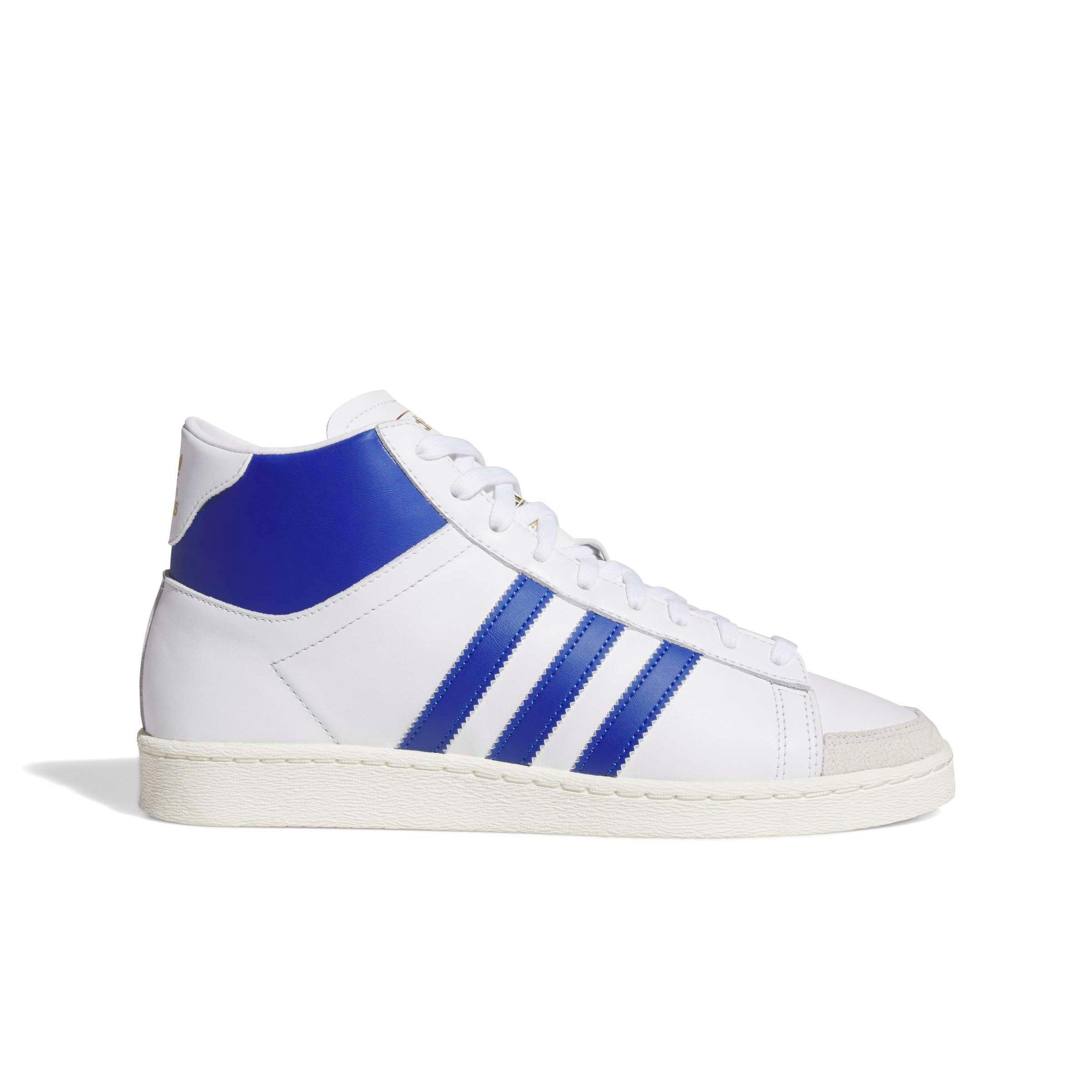 adidas Jabbar Hi Leather Casual Shoe Ftwr White | Hibbett