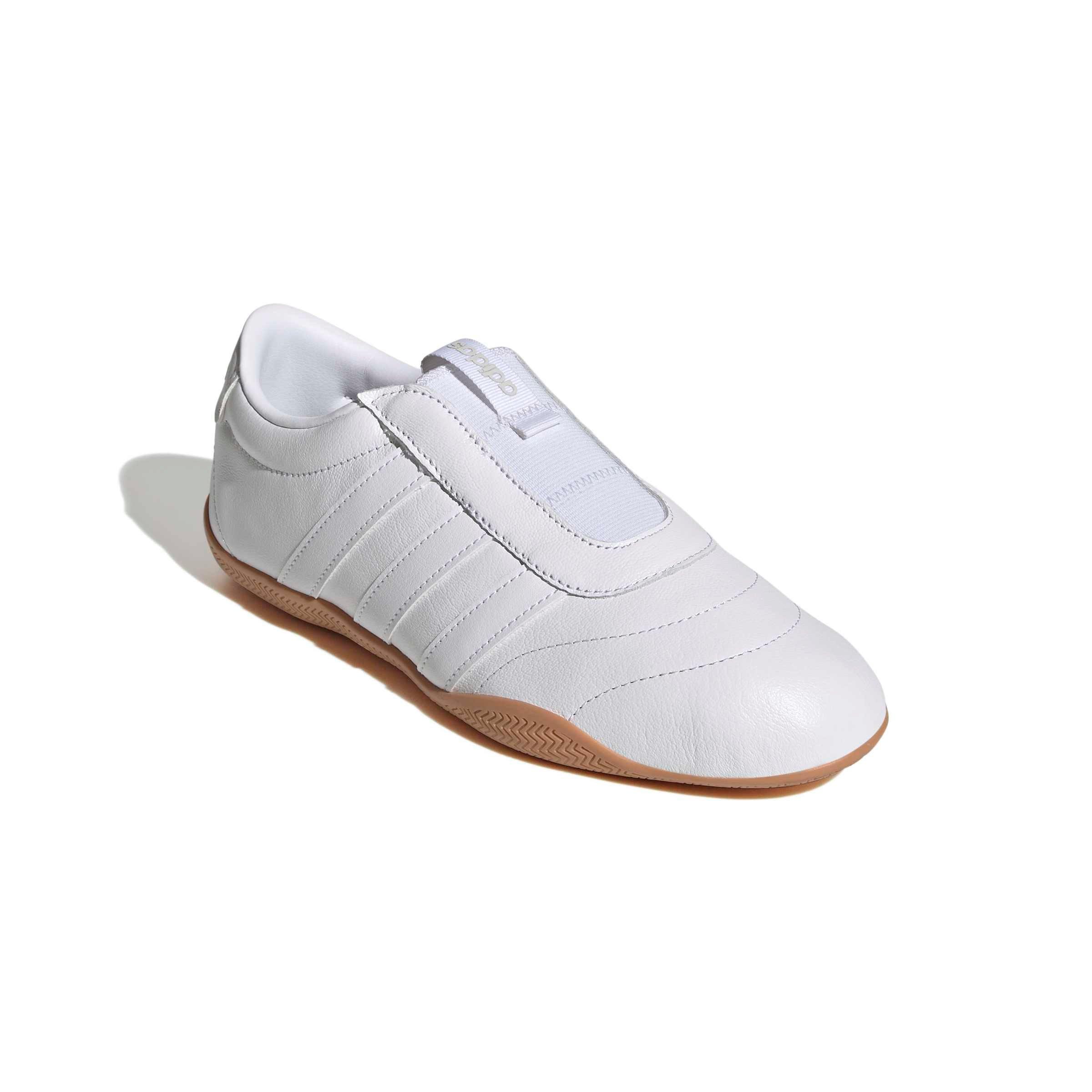 adidas Grand Court Lo Slip On "Ftwr White/Ftwr White/Gum 10" Women's Shoe - WHITE/WHITE/GUM