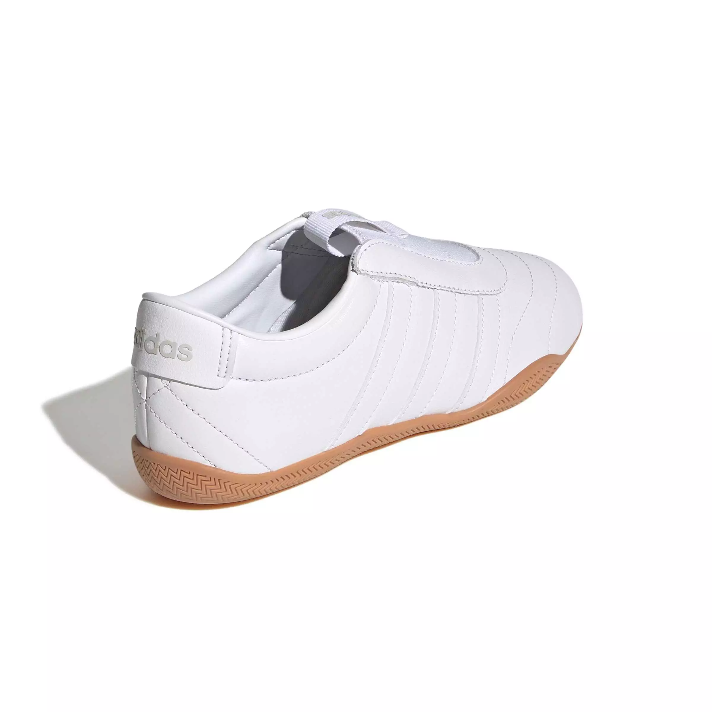adidas Grand Court Lo Slip On "Ftwr White/Ftwr White/Gum 10" Women's Shoe - WHITE/WHITE/GUM