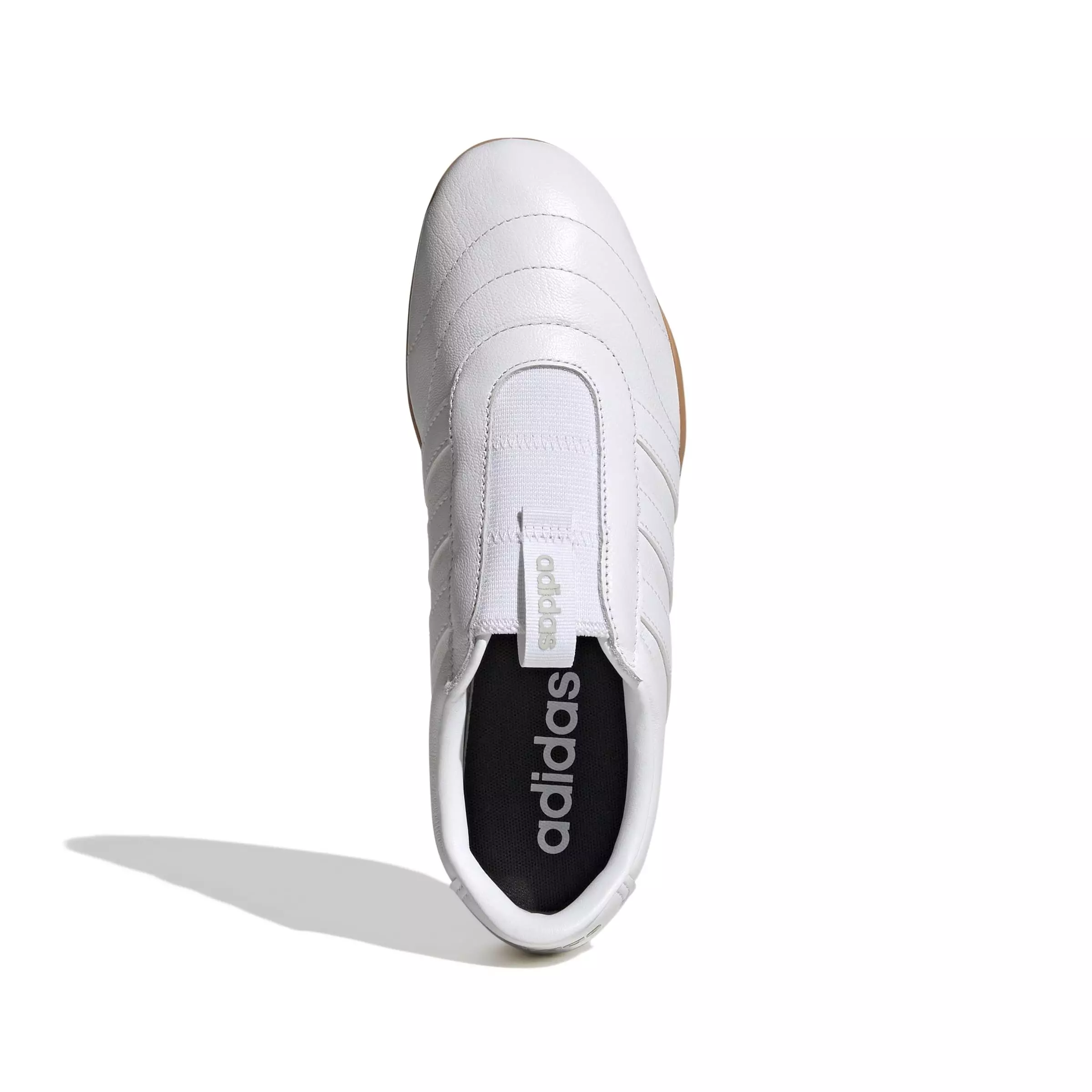 adidas Grand Court Lo Slip On "Ftwr White/Ftwr White/Gum 10" Women's Shoe - WHITE/WHITE/GUM