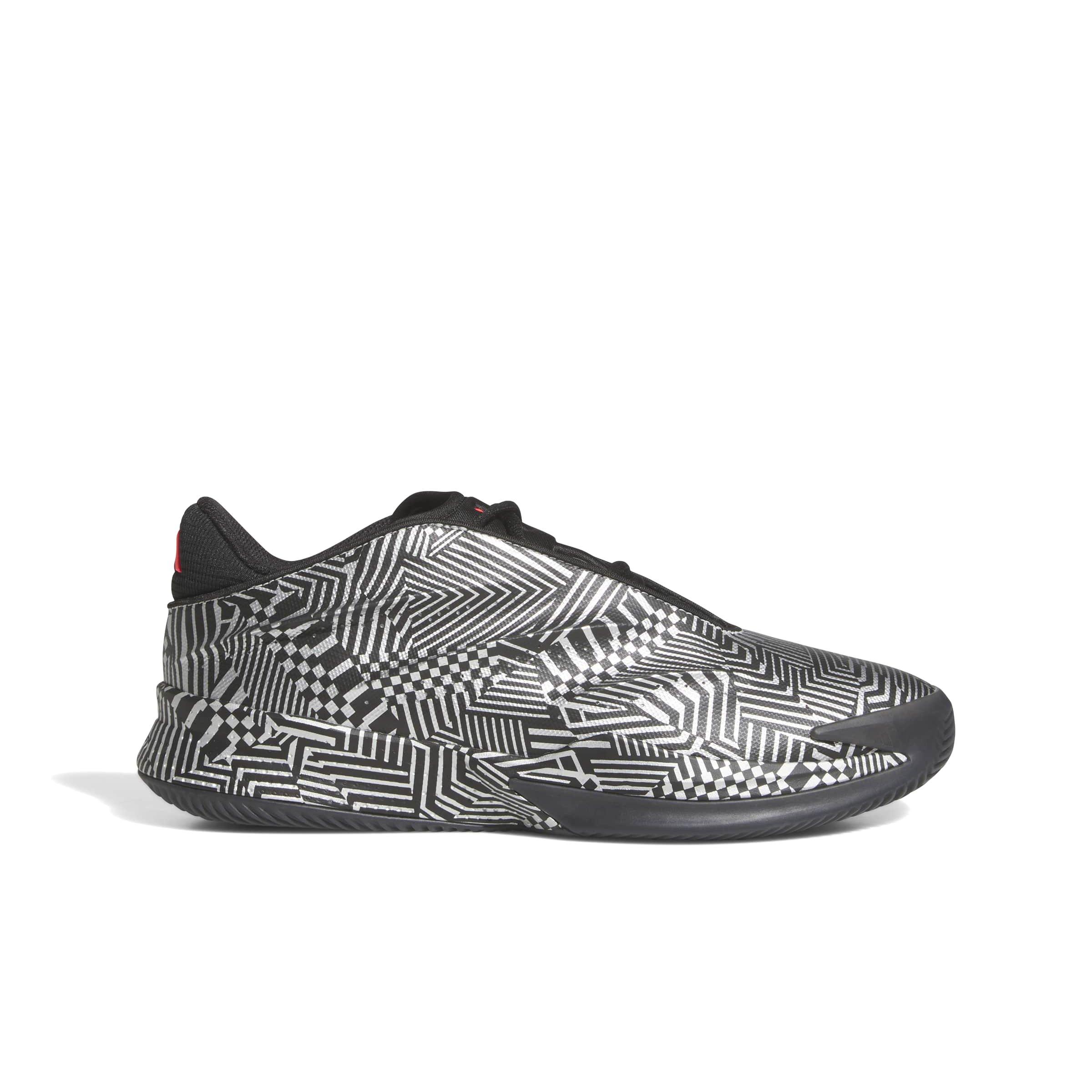 adidas Crazy Energy+ "Silver Metallic/Core Black/Lucid Red" Men's Basketball Shoe - SILVER/BLACK/RED Thumbnail View 1