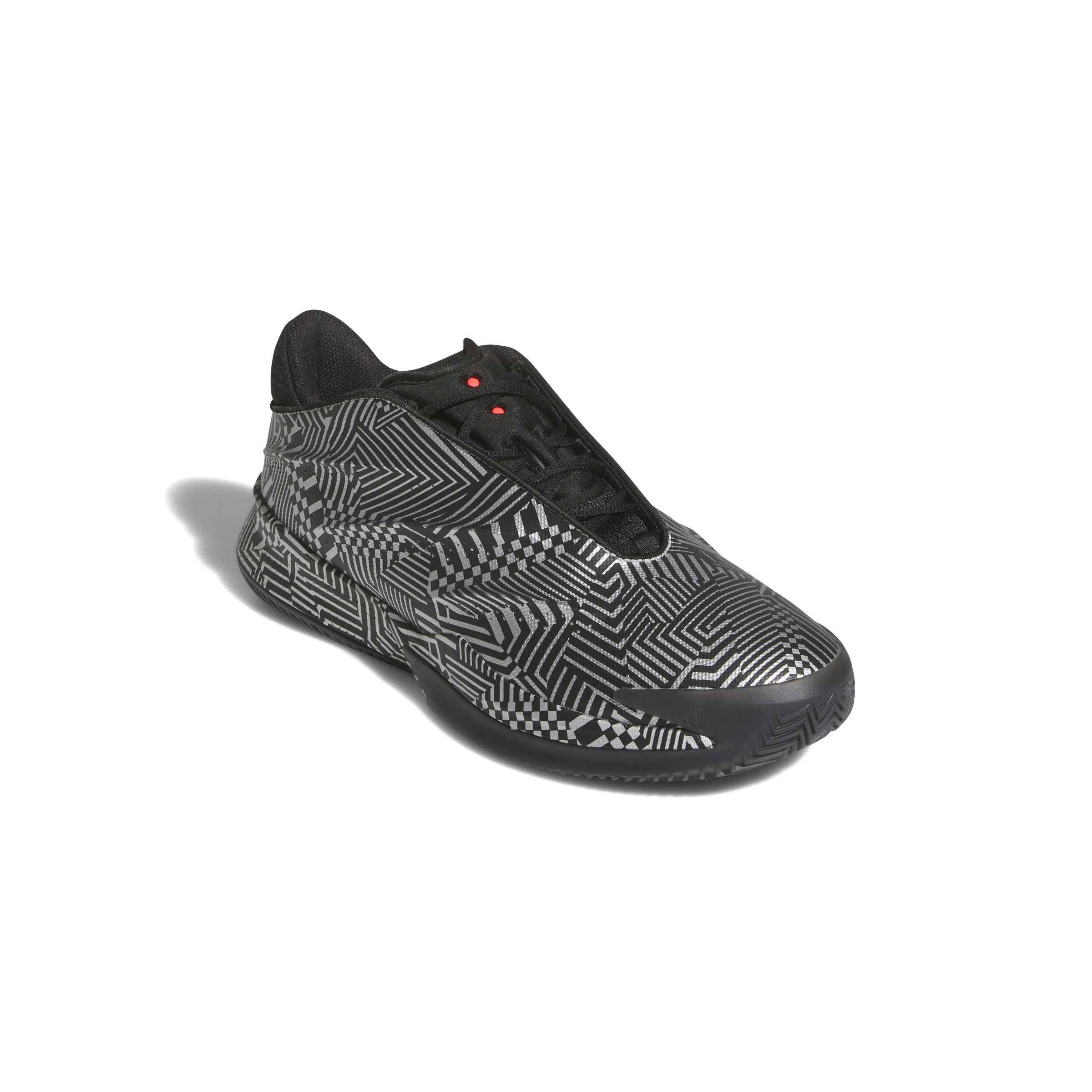 adidas Crazy Energy+ "Silver Metallic/Core Black/Lucid Red" Men's Basketball Shoe - SILVER/BLACK/RED Thumbnail View 3