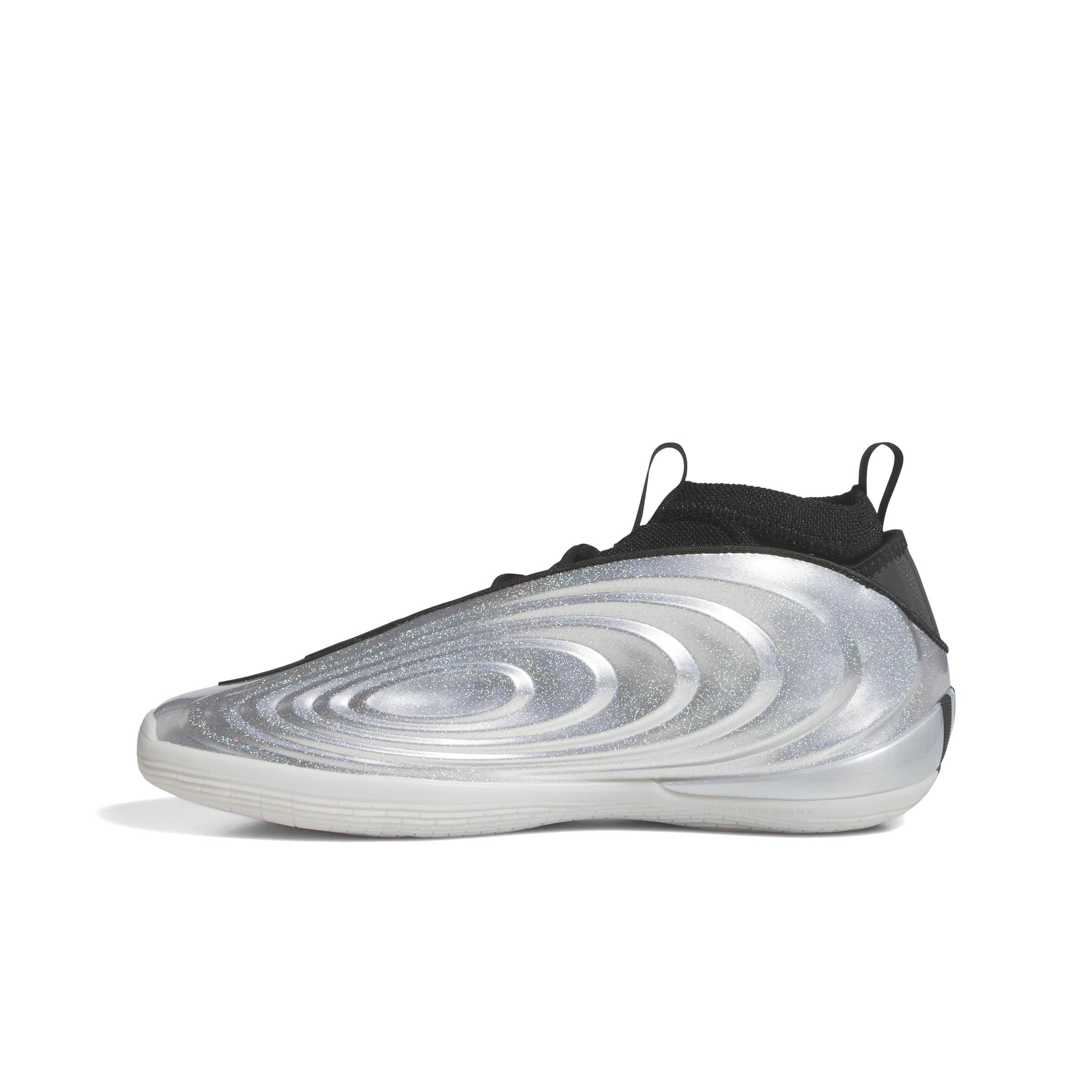 adidas Harden Volume 10 "Silver Metallic/Core Black/Lucid Orange" Men's Basketball Shoe - SILVER/BLACK/ORANGE Thumbnail View 2