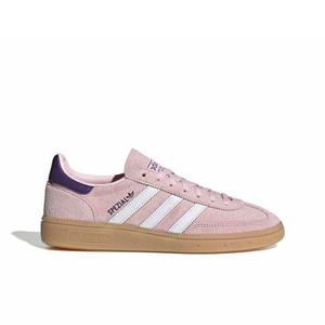 adidas Originals Handball Spezial "Clear Pink/Ftwr White/Violet" Women's Shoe - PINK/WHITE/VIOLET