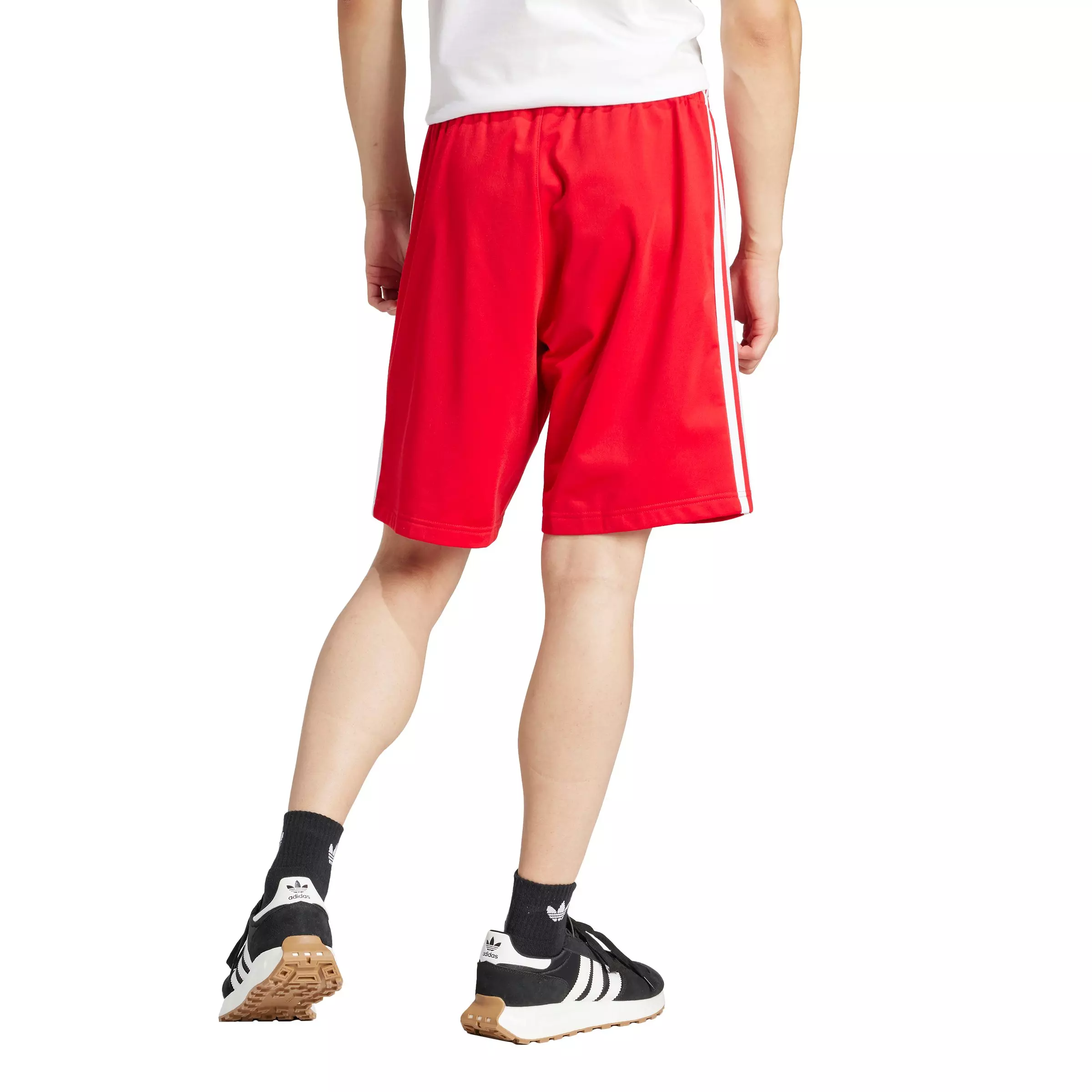 adidas Originals Men's Adicolor Firebird Shorts - Red - RED