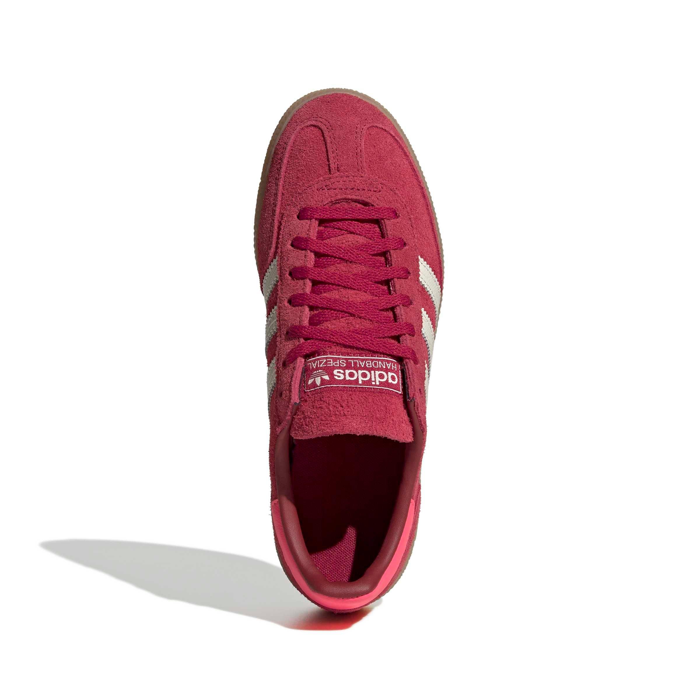 adidas Originals Handball Spezial "Team Victory Red/Off White/Solar Turbo" Women's Shoe - RED/OFF WHITE/TURBO
