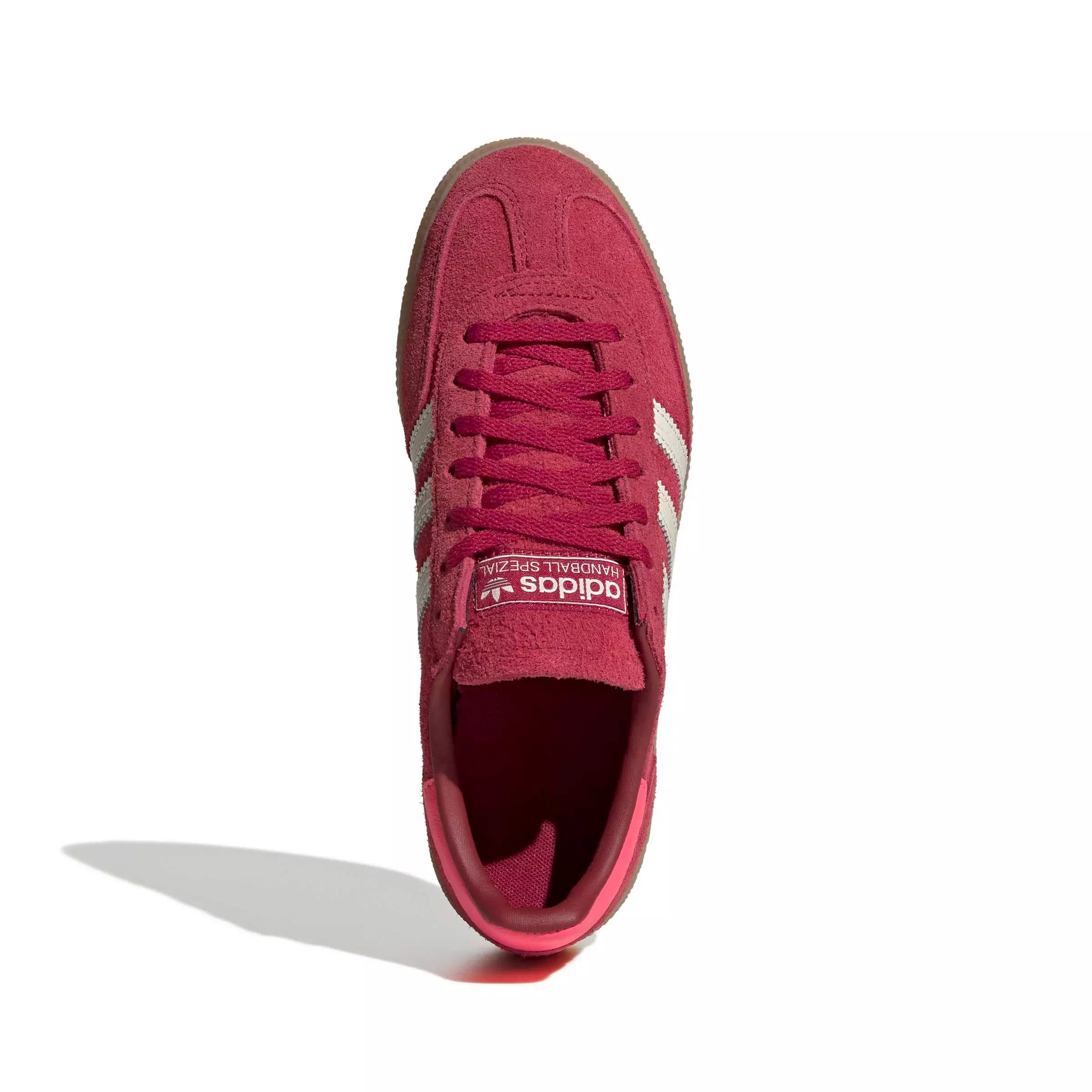 adidas Originals Handball Spezial "Team Victory Red/Off White/Solar Turbo" Women's Shoe - RED/OFF WHITE/TURBO