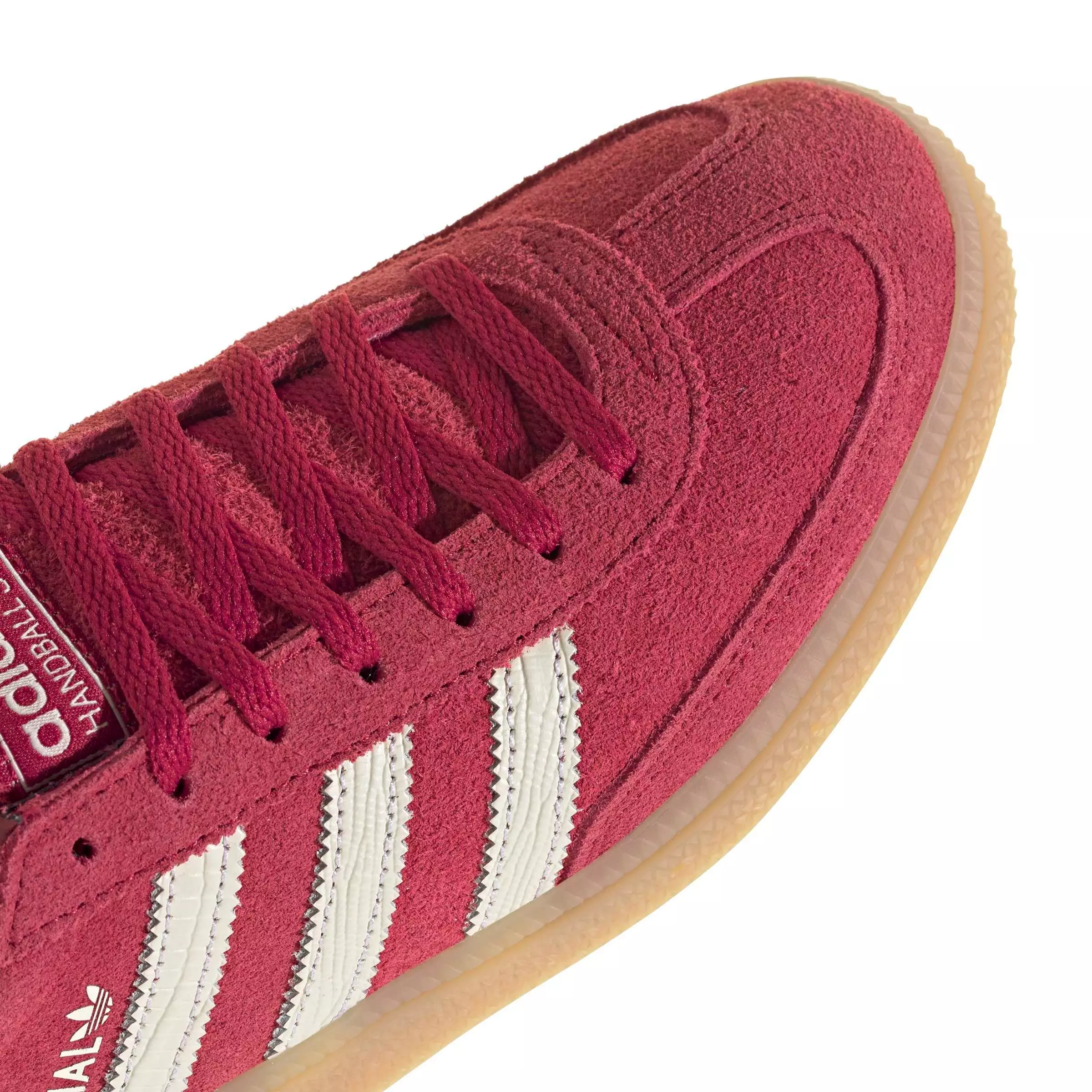 adidas Originals Handball Spezial "Team Victory Red/Off White/Solar Turbo" Women's Shoe - RED/OFF WHITE/TURBO