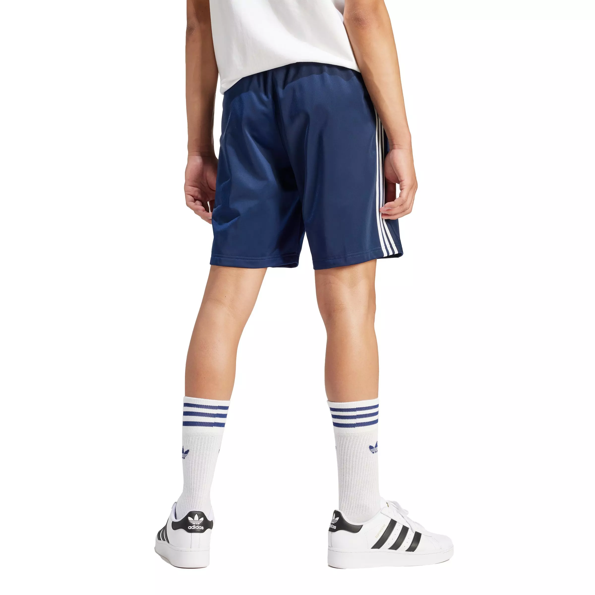 adidas Originals Men's Adicolor Firebird Shorts - Blue - BLUE