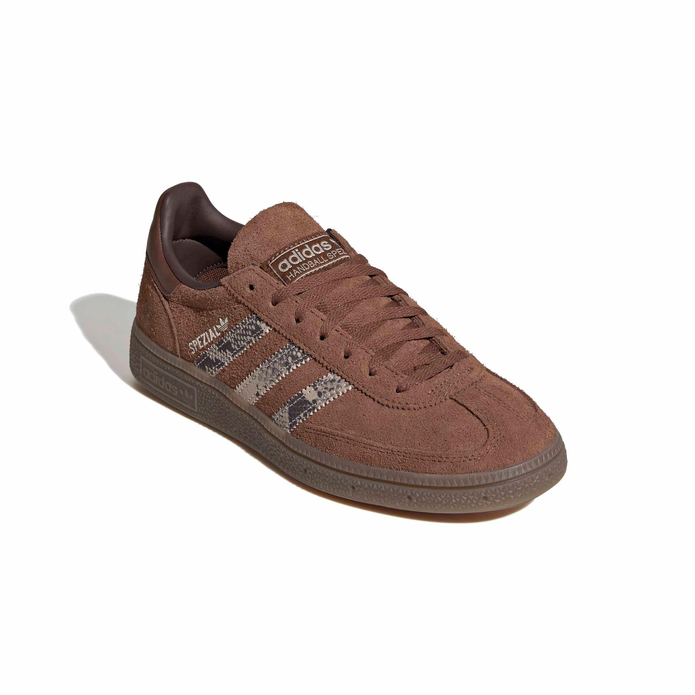 adidas Originals Handball Spezial "Preloved Brown/Crystal Linen/Brown" Women's Shoe - BROWN/LINEN/BROWN