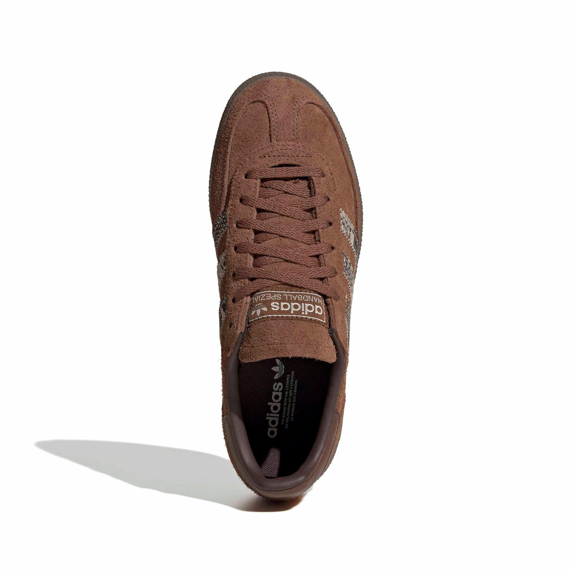 adidas Originals Handball Spezial "Preloved Brown/Crystal Linen/Brown" Women's Shoe - BROWN/LINEN/BROWN