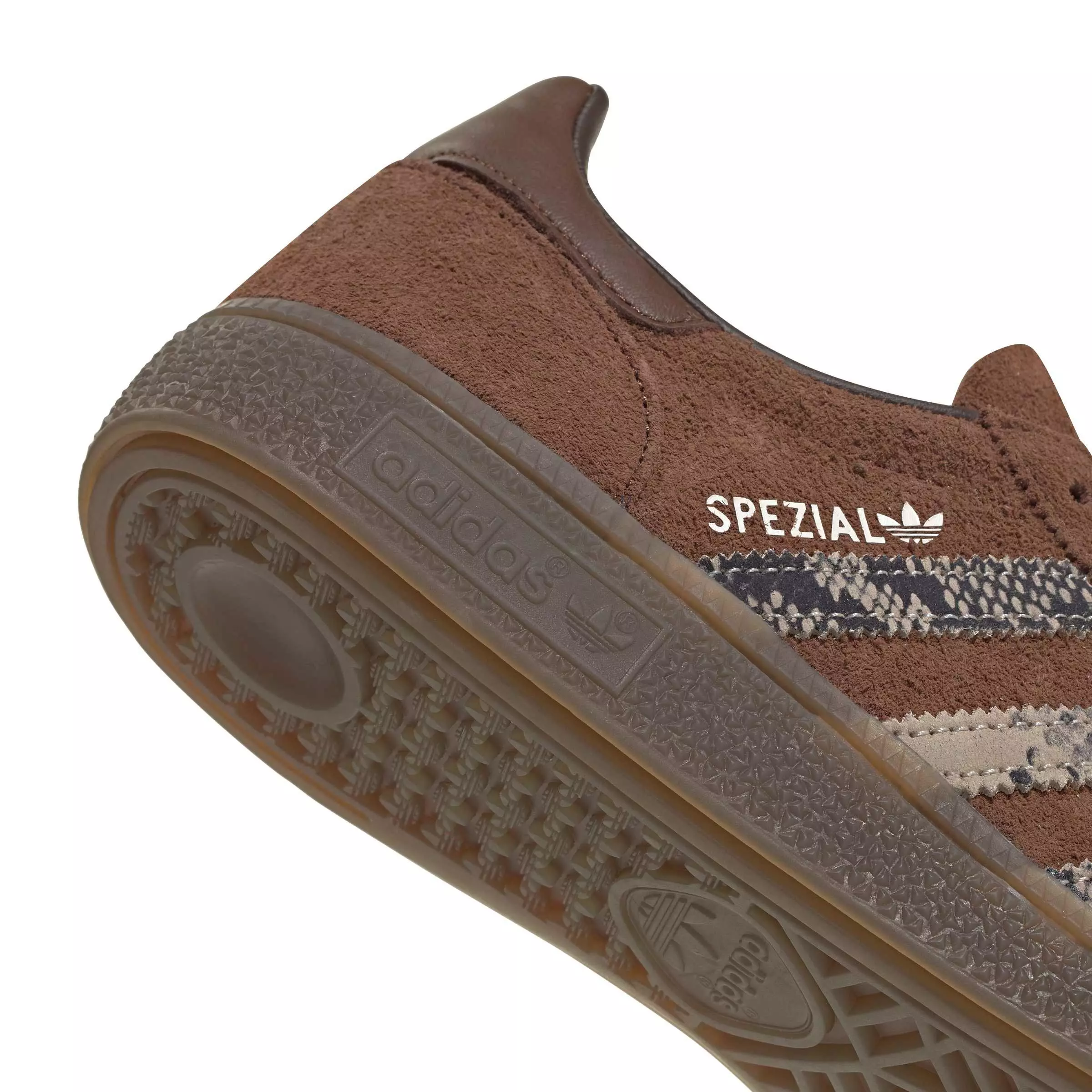 adidas Originals Handball Spezial "Preloved Brown/Crystal Linen/Brown" Women's Shoe - BROWN/LINEN/BROWN