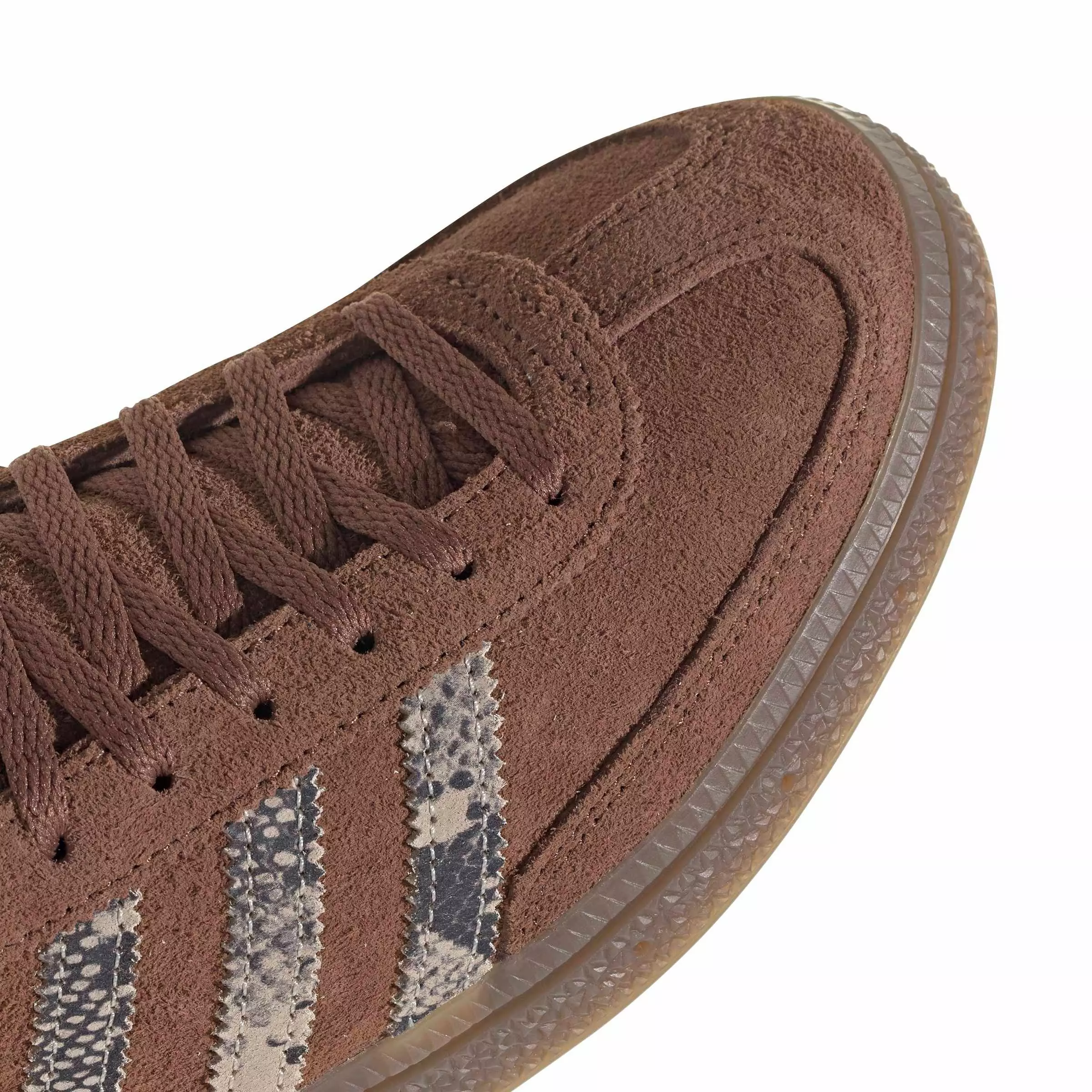 adidas Originals Handball Spezial "Preloved Brown/Crystal Linen/Brown" Women's Shoe - BROWN/LINEN/BROWN