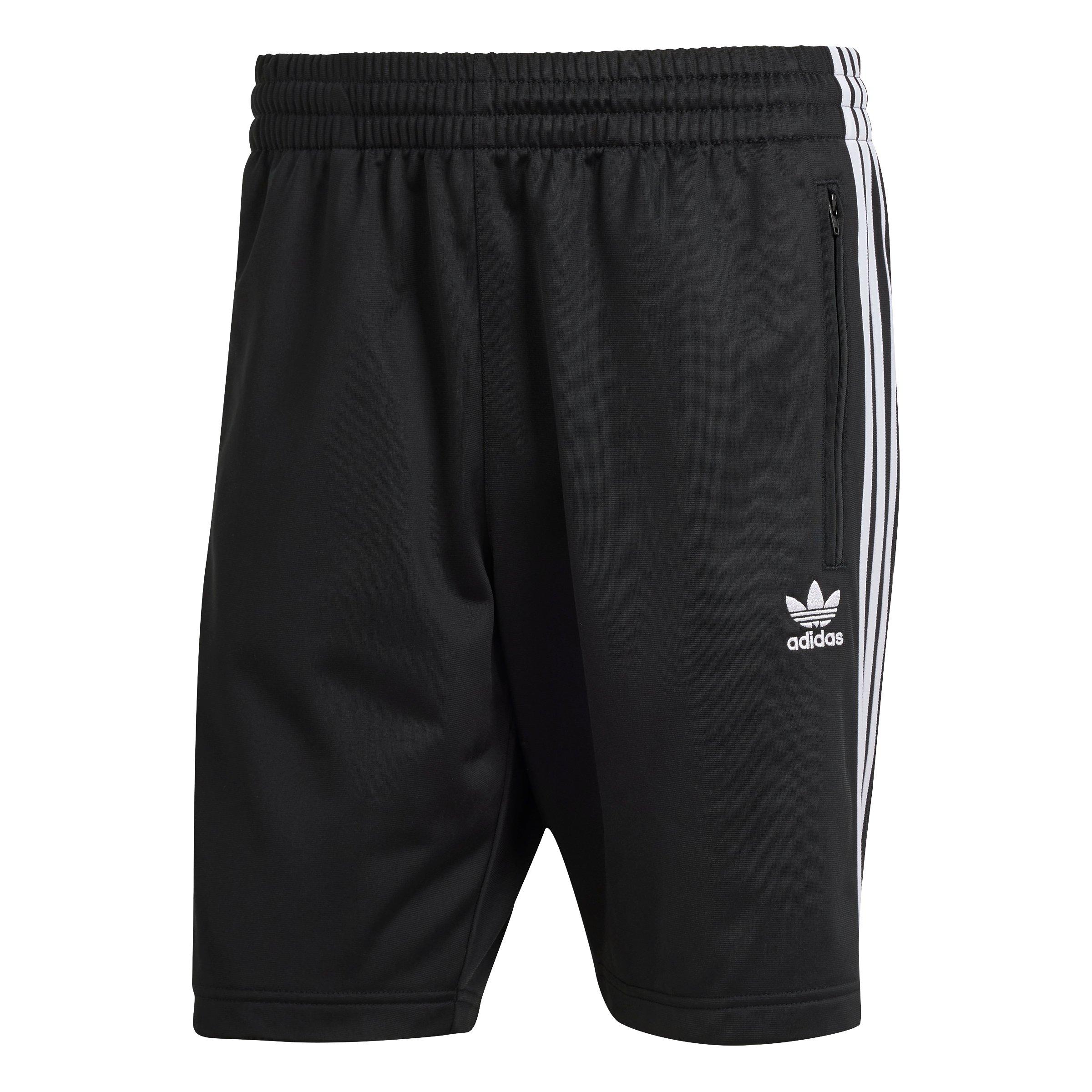adidas Originals Men's Adicolor Firebird Shorts - Black - BLACK Thumbnail View 5