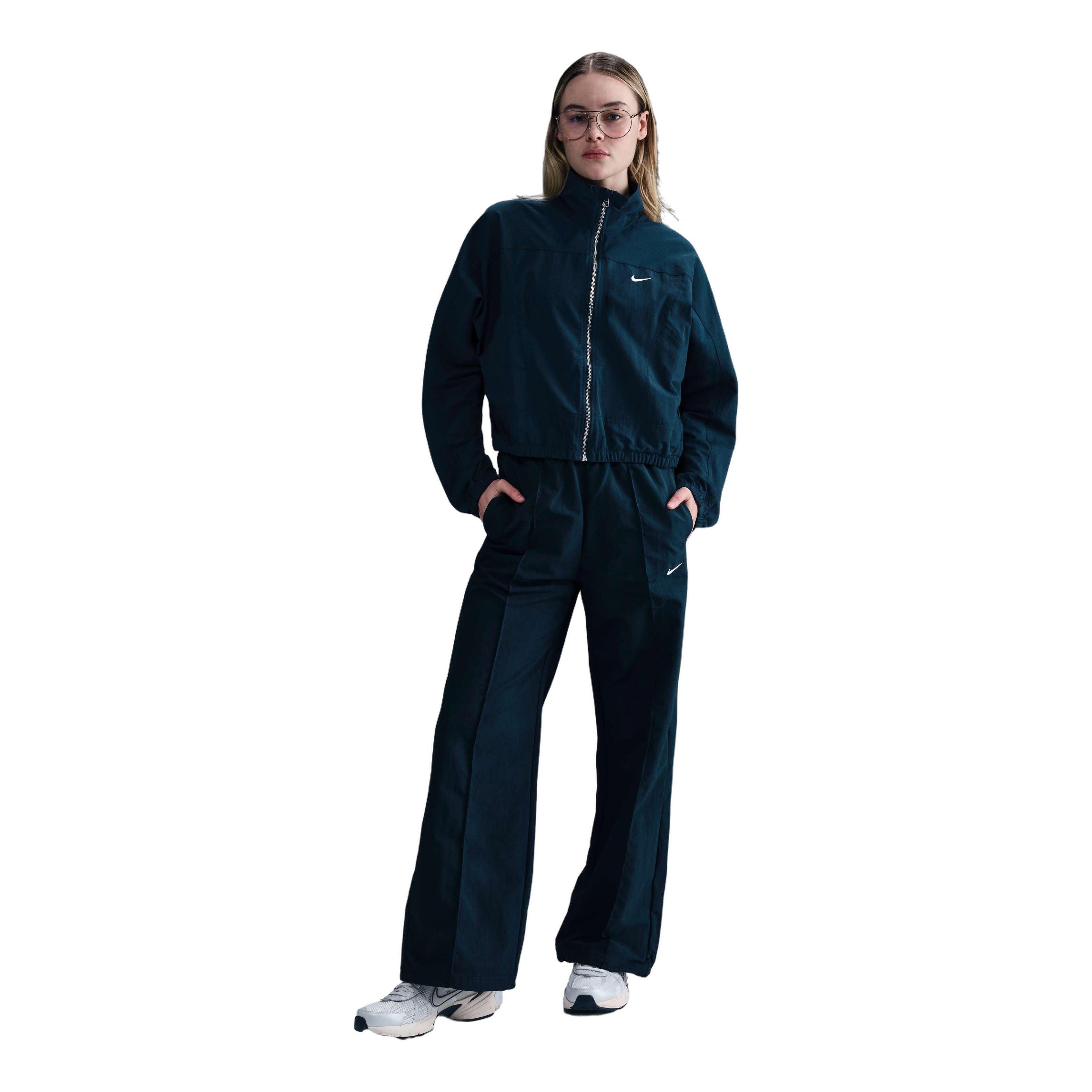 Nike Sportswear Everything Wovens Oversized Repel Women's Blue UV Protection Jacket