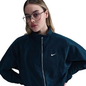 Nike Women's Sportswear Everything Wovens Oversized Repel UV Protection Jacket - Blue