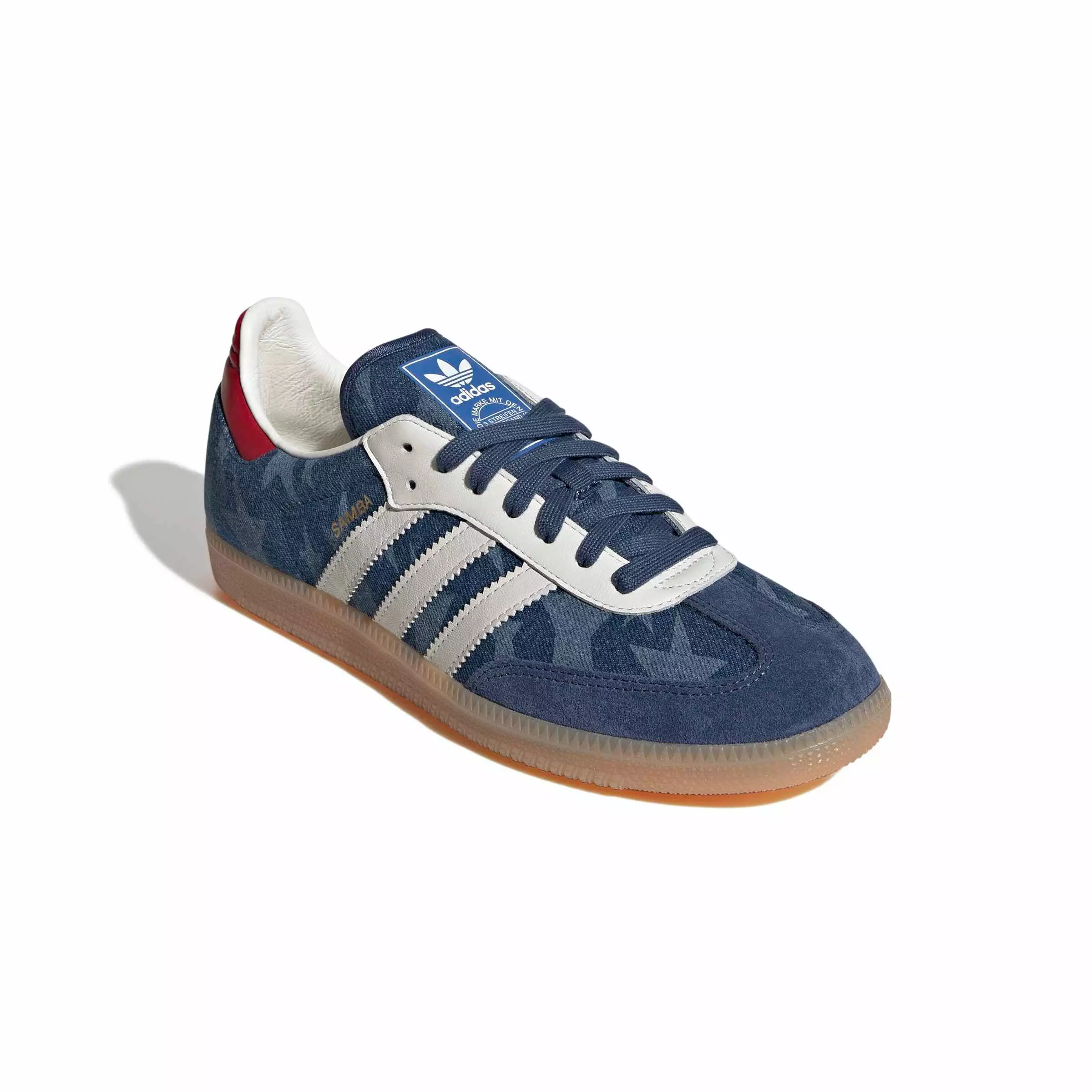 adidas Originals Samba OG "Core White/Night Marine" Men's Shoe - WHITE/MARINE