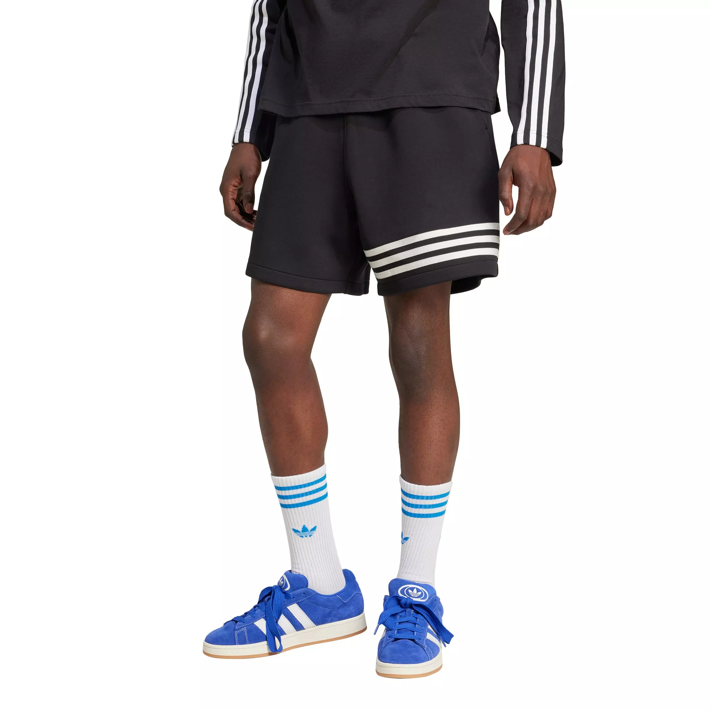 adidas Originals Men's Neuclassics Shorts - Black - BLACK