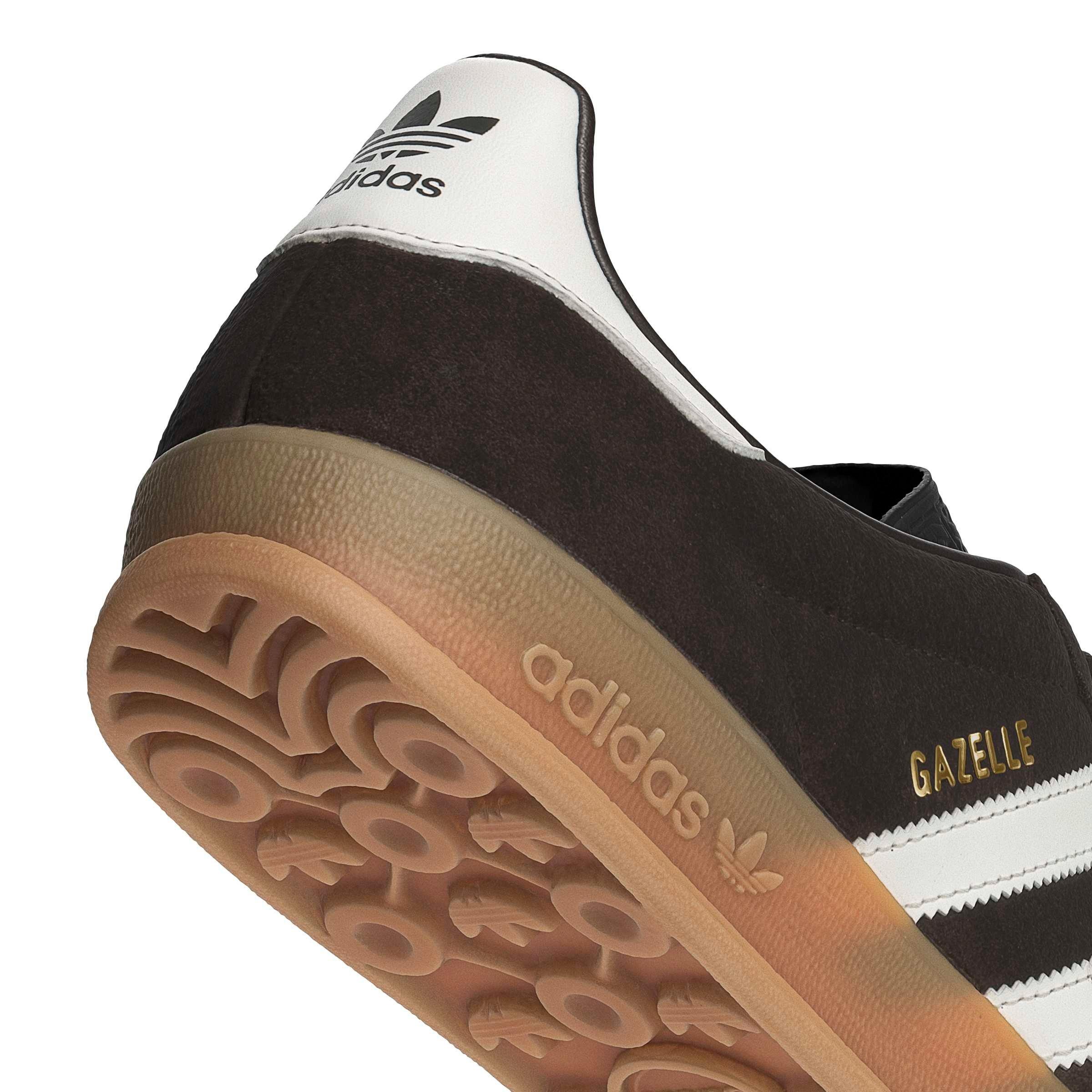 adidas Originals Gazelle Indoor "Aurora Coffee/Core White/Gum 2" Men's Shoe - COFFEE/WHITE/GUM Thumbnail View 8