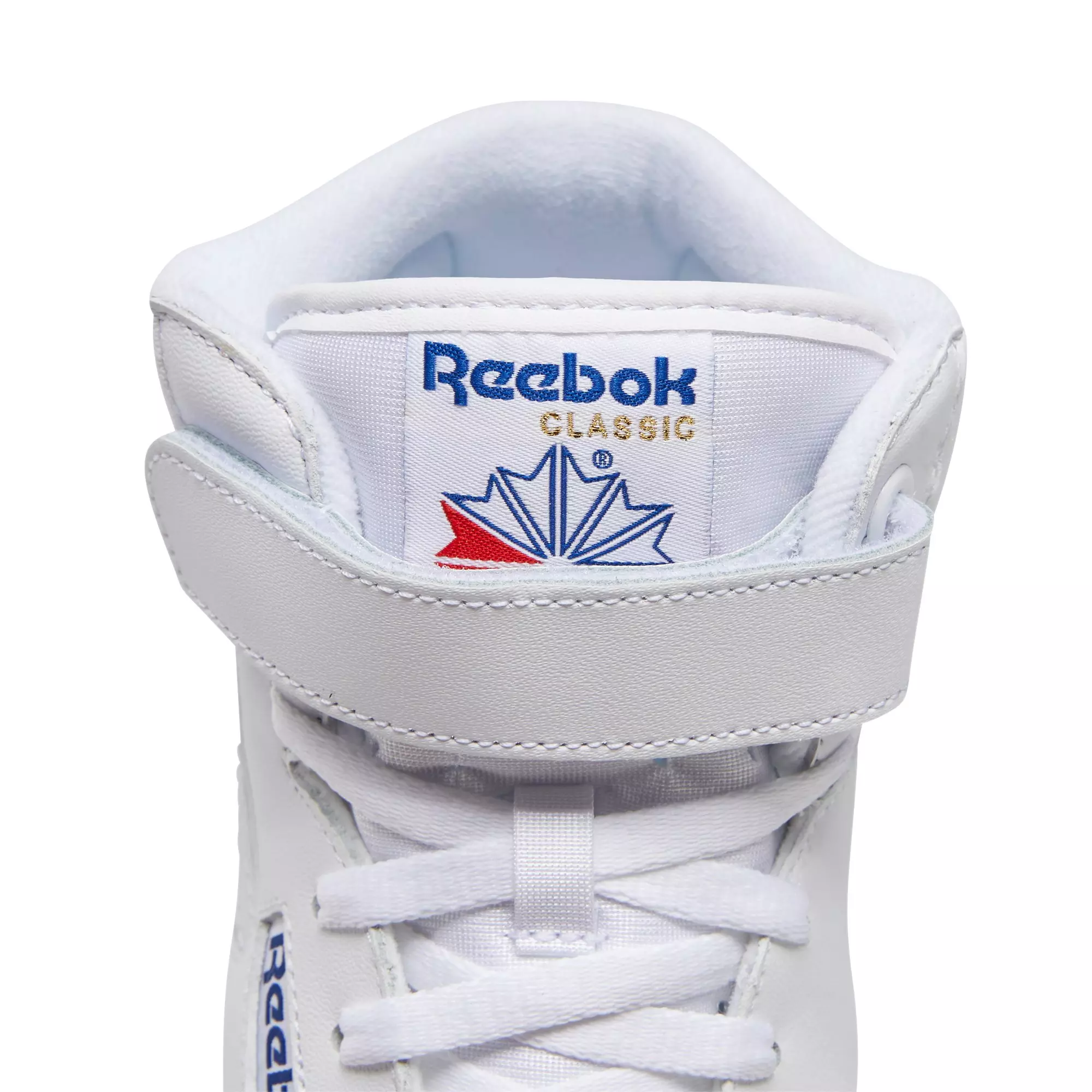 Reebok Ex-O-Fit Hi "White" Grade School Boys' Shoes - WHITE