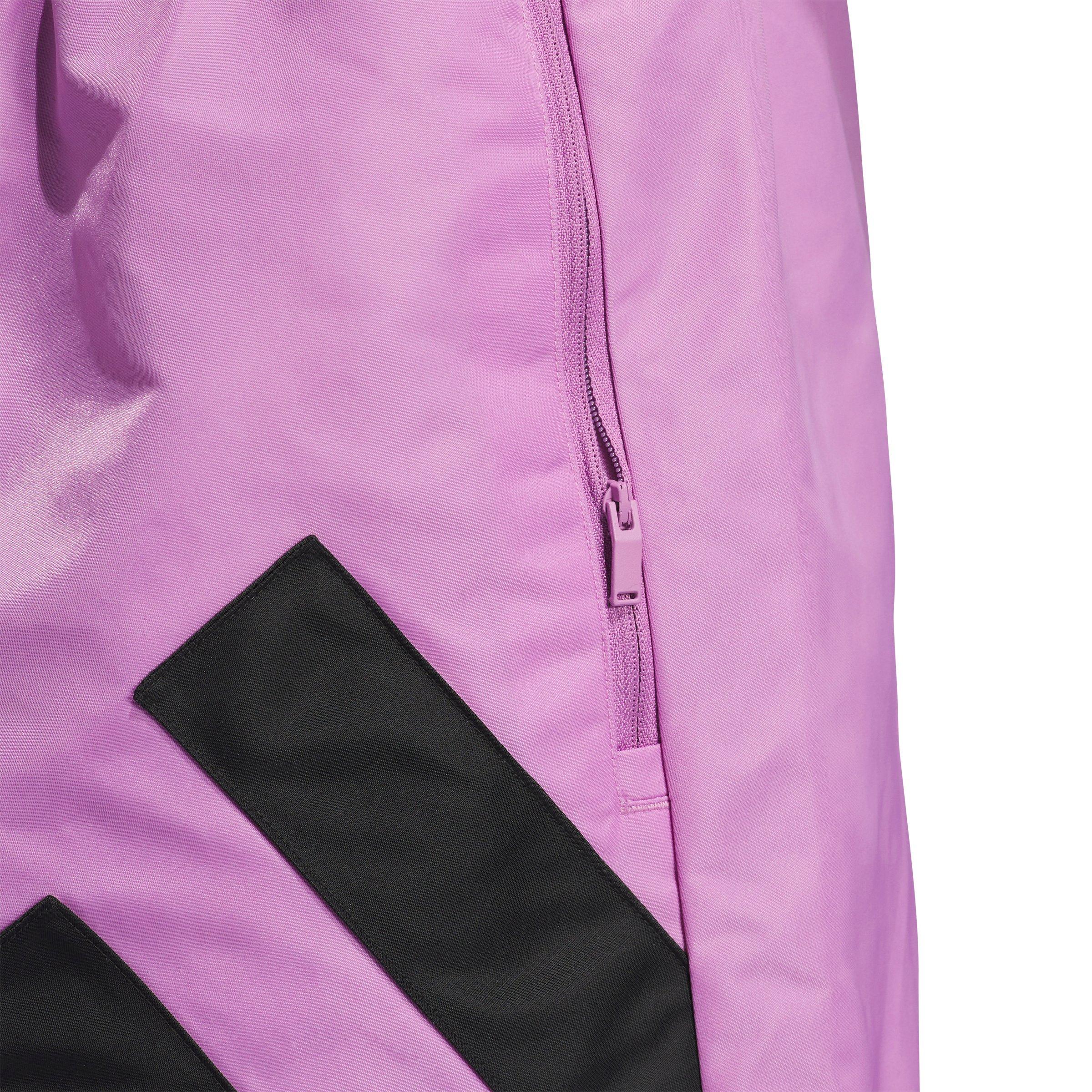 adidas Originals Men's Anthony Edwards Foundation Shorts - Purple - PURPLE Thumbnail View 4