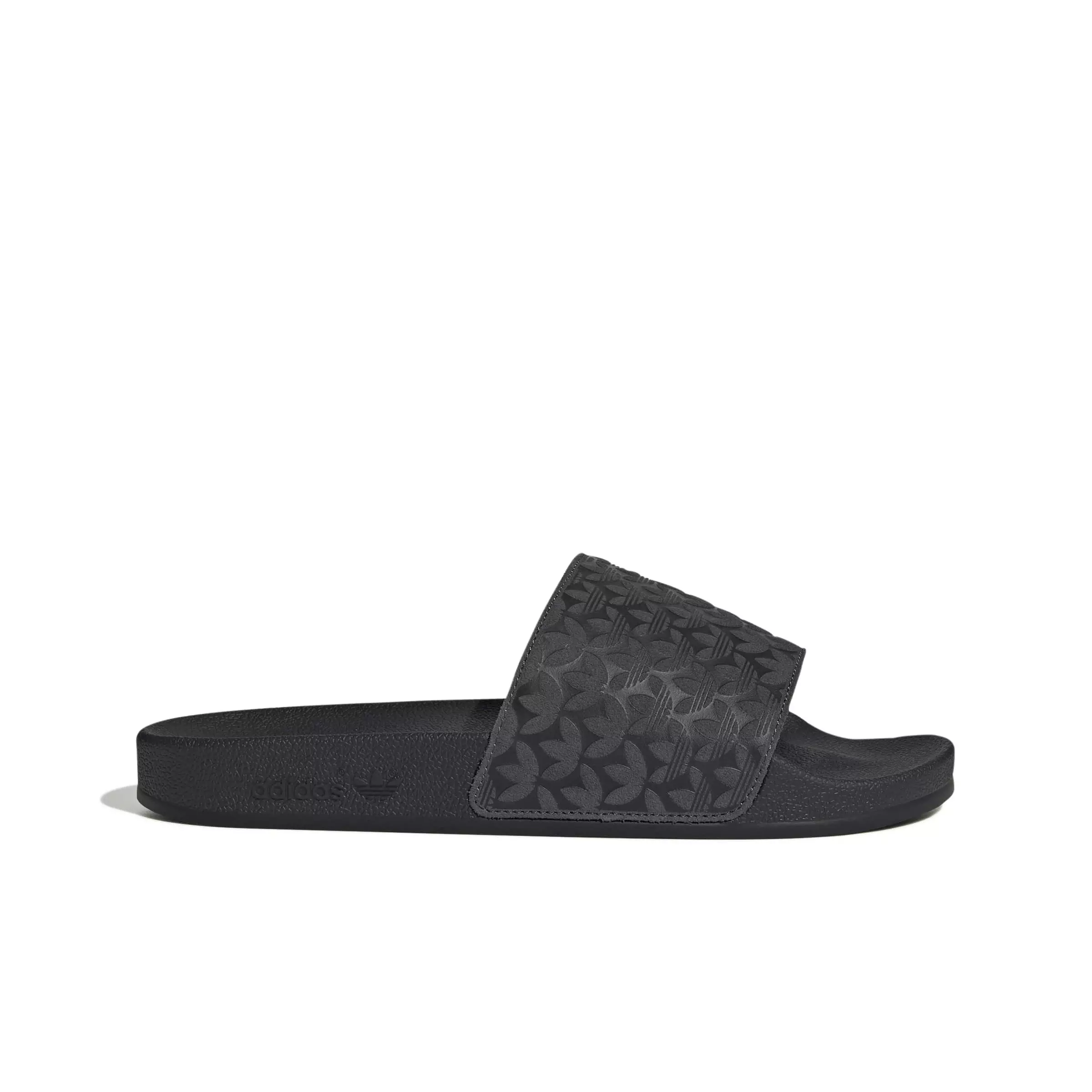 adidas Originals Adilette "Core Black/Core Black/Grey Six" Men's Slide - BLACK/BLACK/GREY