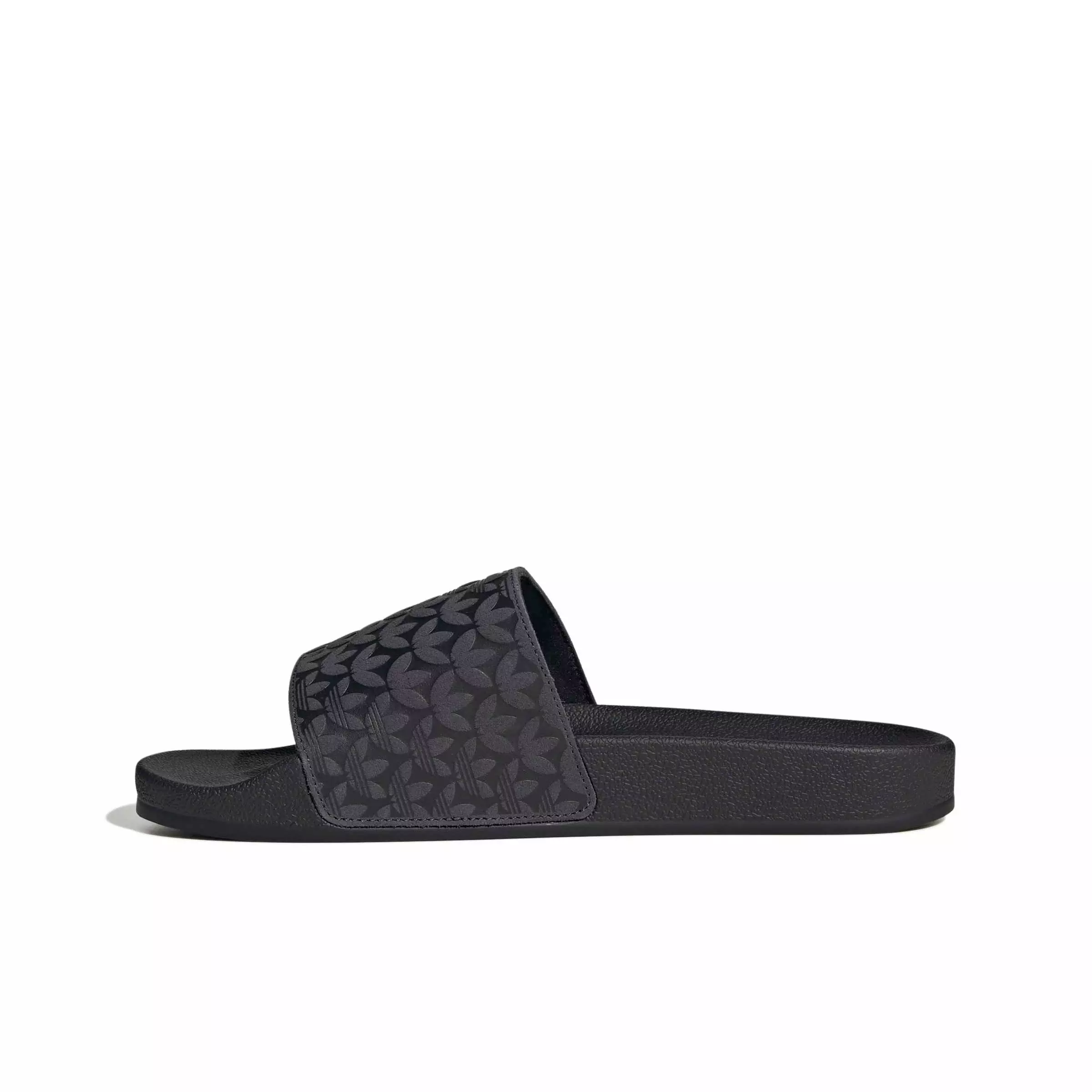 adidas Originals Adilette "Core Black/Core Black/Grey Six" Men's Slide - BLACK/BLACK/GREY