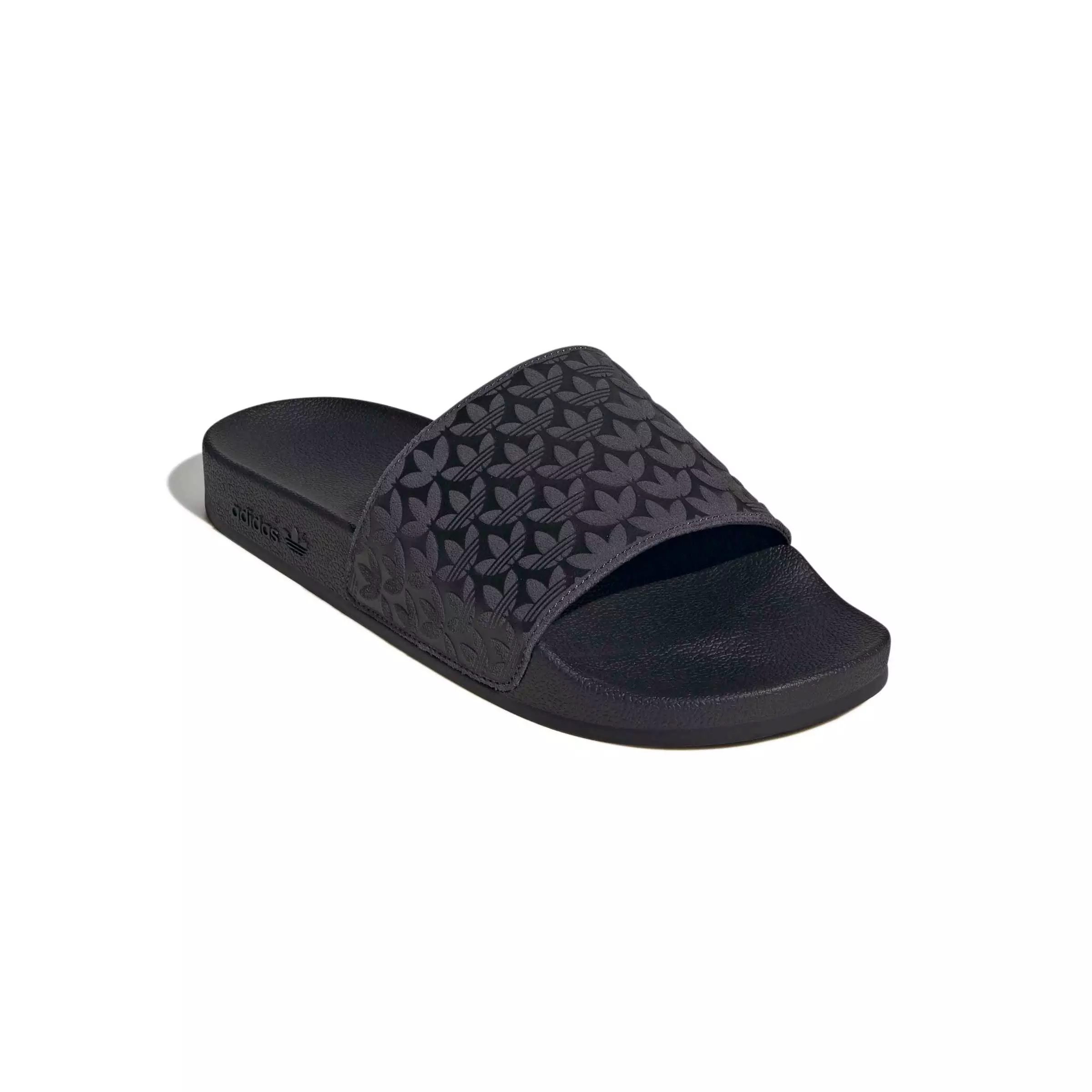 adidas Originals Adilette "Core Black/Core Black/Grey Six" Men's Slide - BLACK/BLACK/GREY