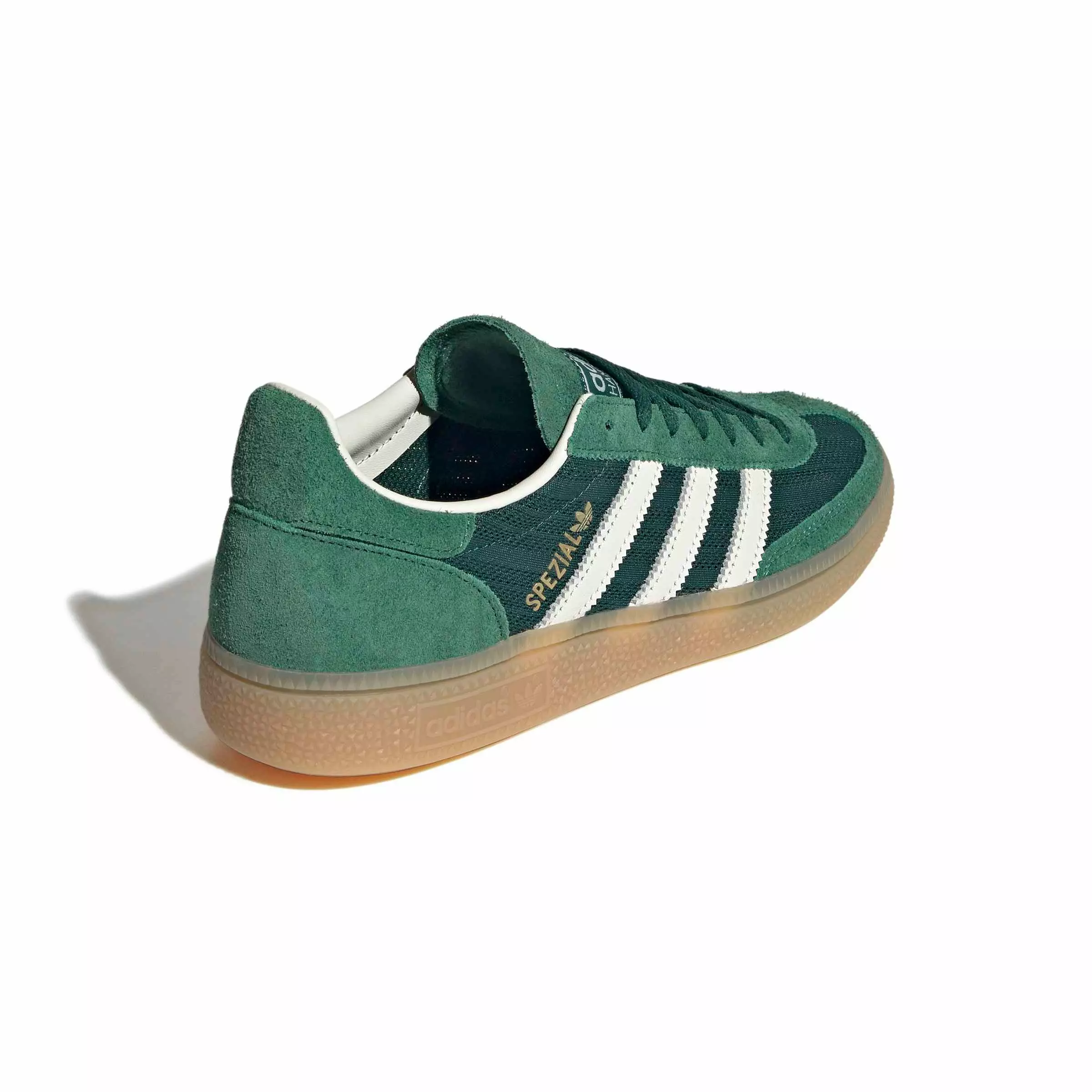 adidas Originals Handball Spezial "Collegiate Green/Off White/Blanch Green" Women's Shoe - GREEN/OFF WHITE/GREEN
