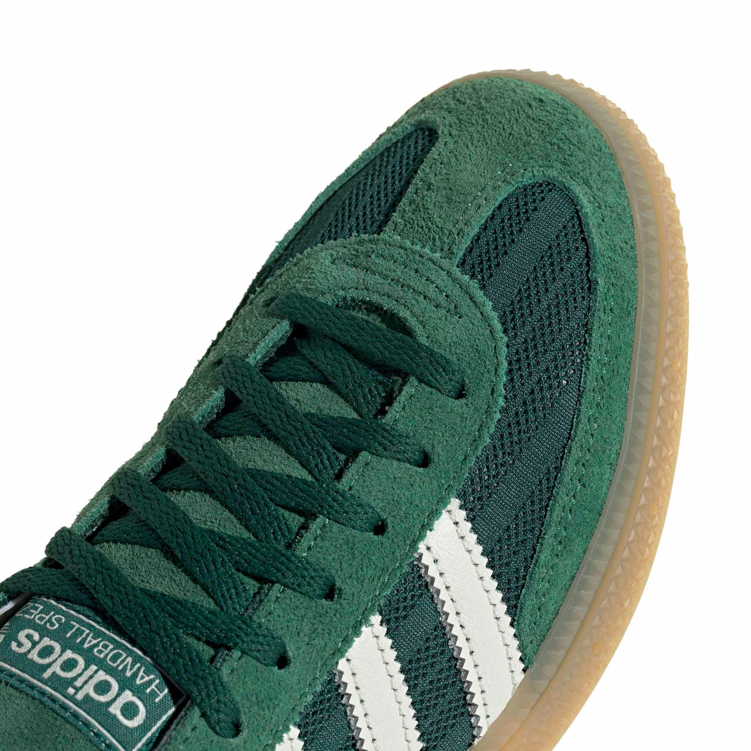 adidas Originals Handball Spezial "Collegiate Green/Off White/Blanch Green" Women's Shoe - GREEN/OFF WHITE/GREEN