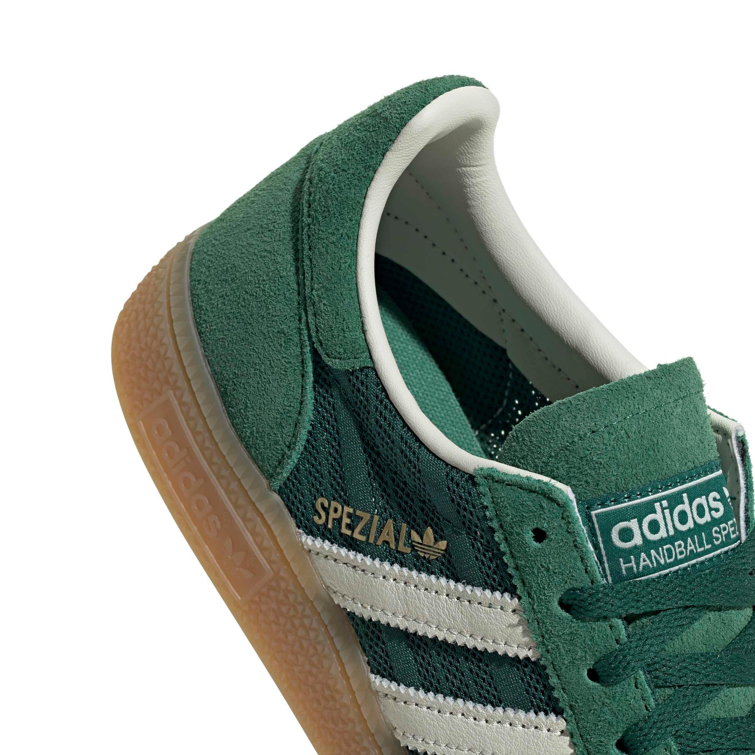 adidas Originals Handball Spezial "Collegiate Green/Off White/Blanch Green" Women's Shoe - GREEN/OFF WHITE/GREEN