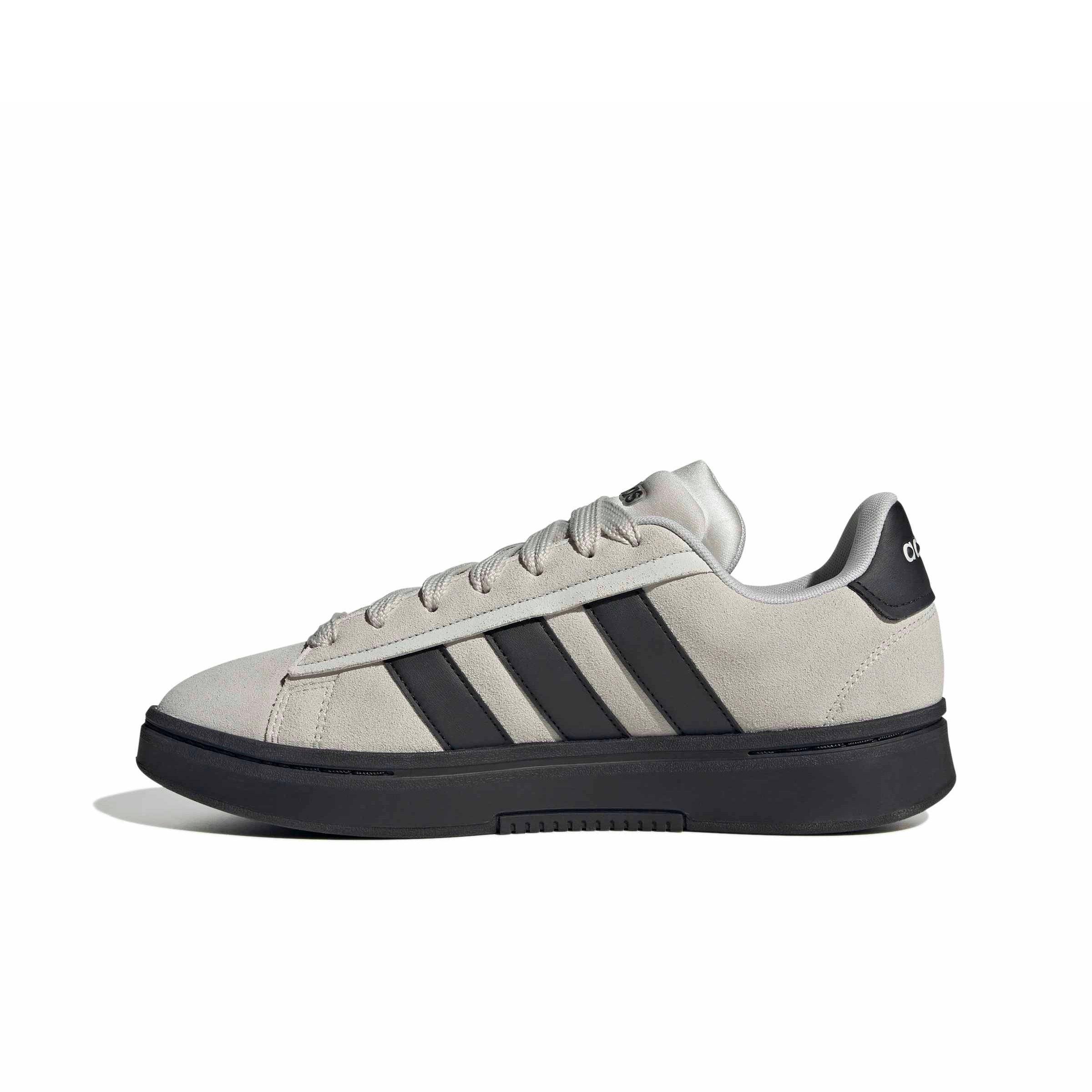 adidas Grand Court Alpha "Grey One/Core Black/Core Black" Men's Shoe - GREY/BLACK/BLACK Thumbnail View 2