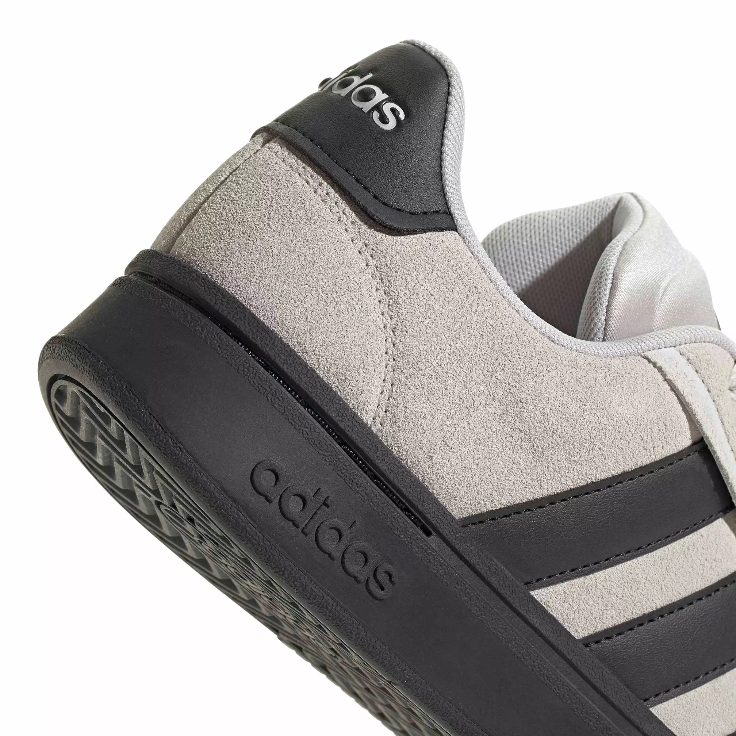 adidas Grand Court Alpha "Grey One/Core Black/Core Black" Men's Shoe - GREY/BLACK/BLACK