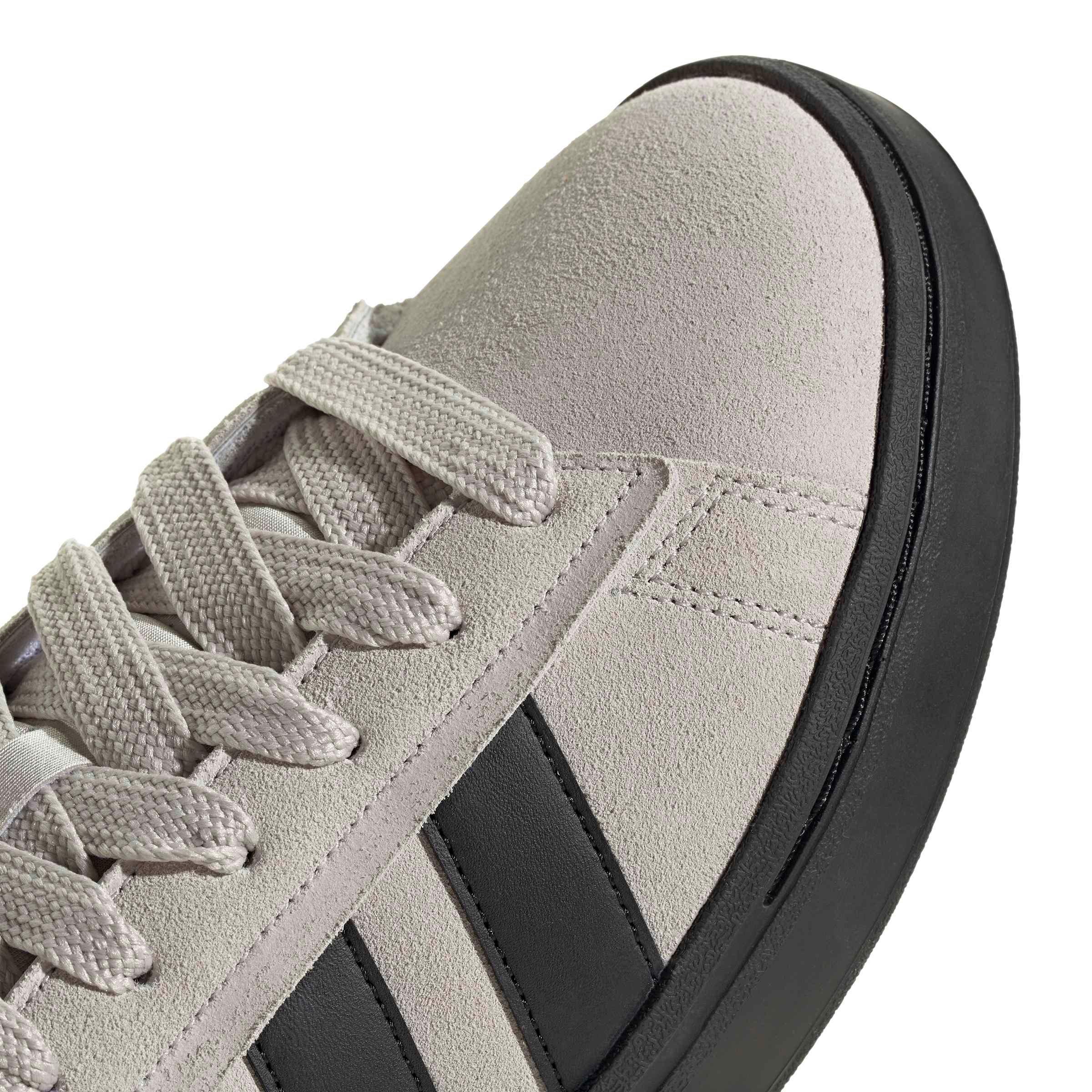 adidas Grand Court Alpha "Grey One/Core Black/Core Black" Men's Shoe - GREY/BLACK/BLACK Thumbnail View 8