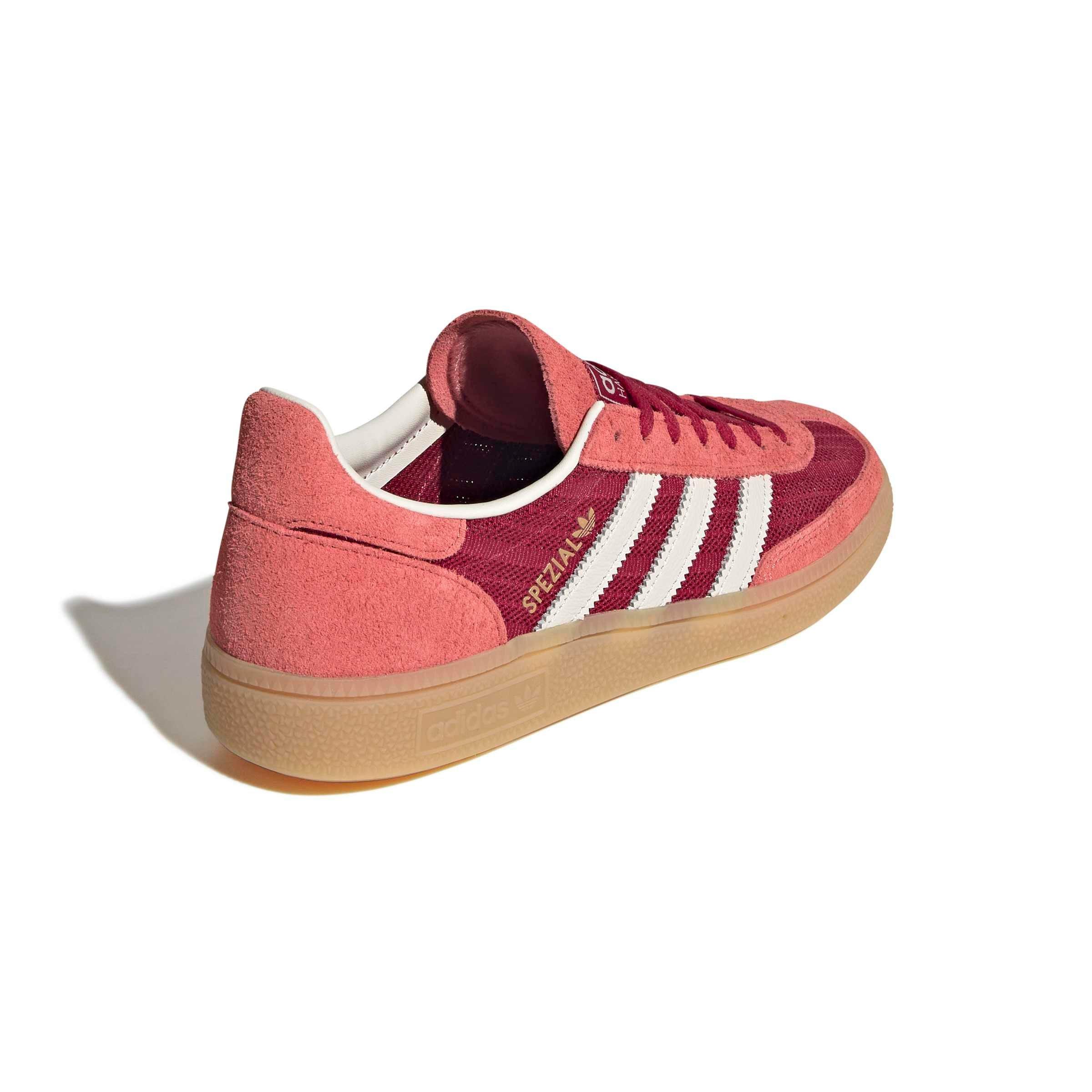 adidas Originals Handball Spezial "Team Victory Red/Off White/Preloved Scarlet" Women's Shoe - RED/OFF WHITE/SCARLET