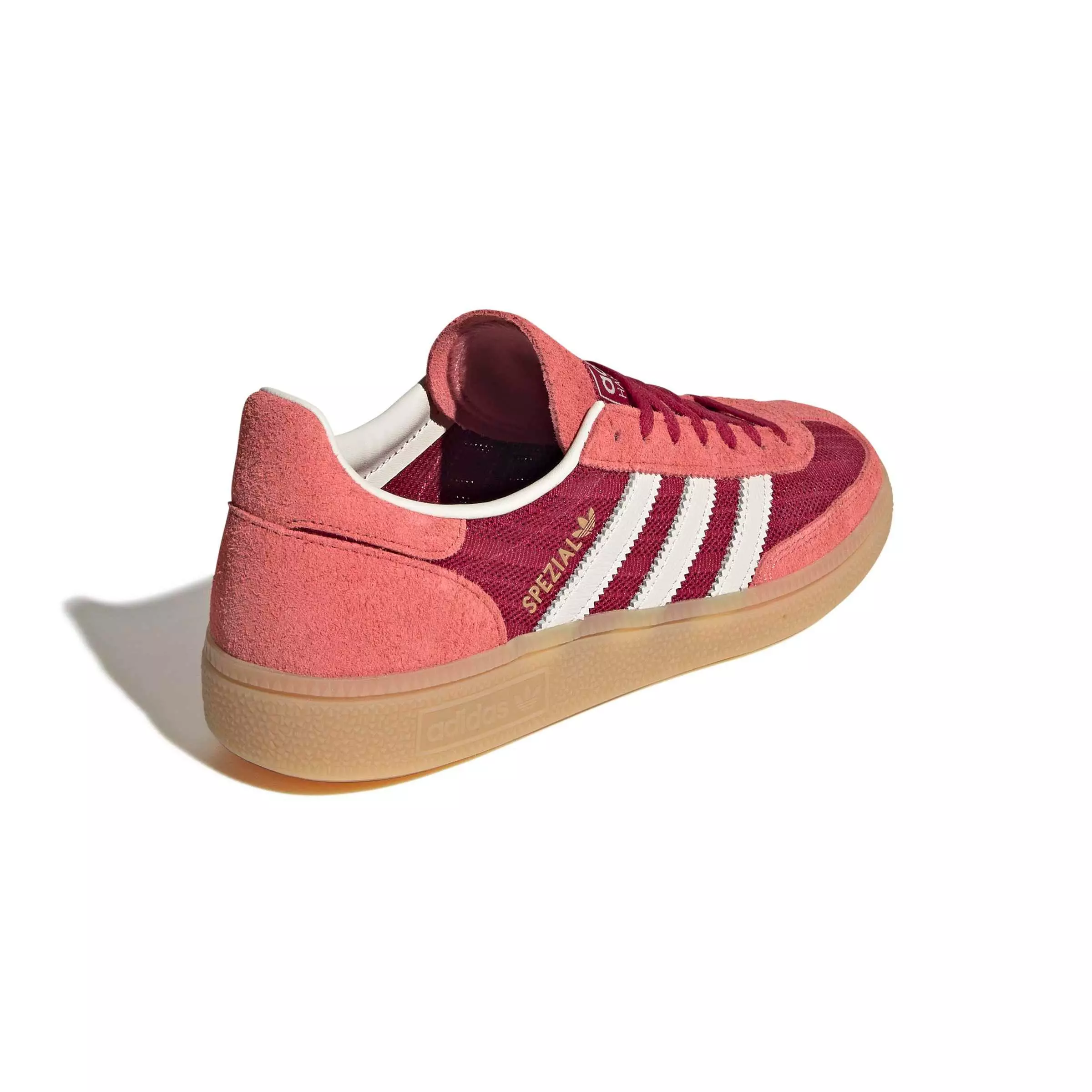 adidas Originals Handball Spezial "Team Victory Red/Off White/Preloved Scarlet" Women's Shoe - RED/OFF WHITE/SCARLET