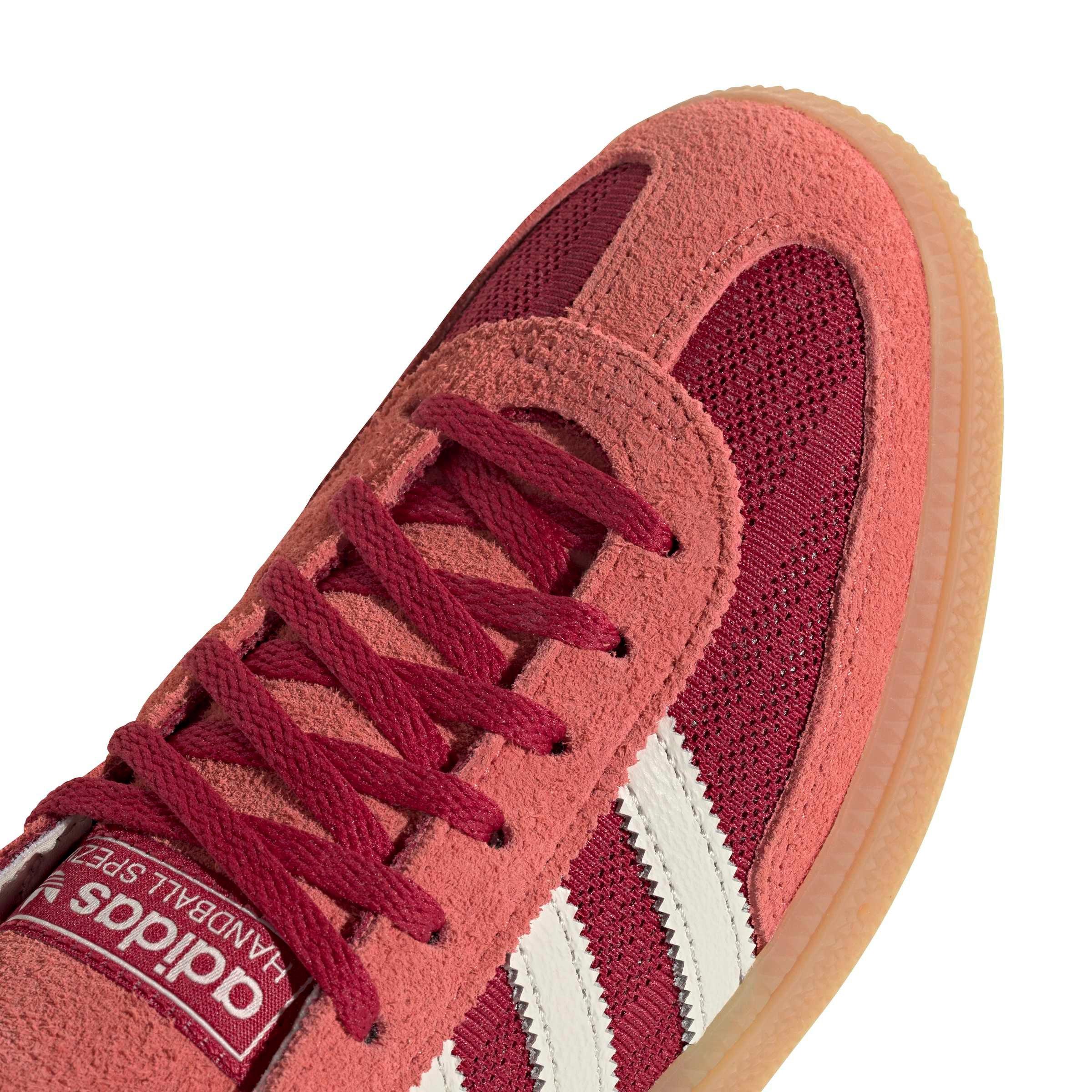 adidas Originals Handball Spezial "Team Victory Red/Off White/Preloved Scarlet" Women's Shoe - RED/OFF WHITE/SCARLET