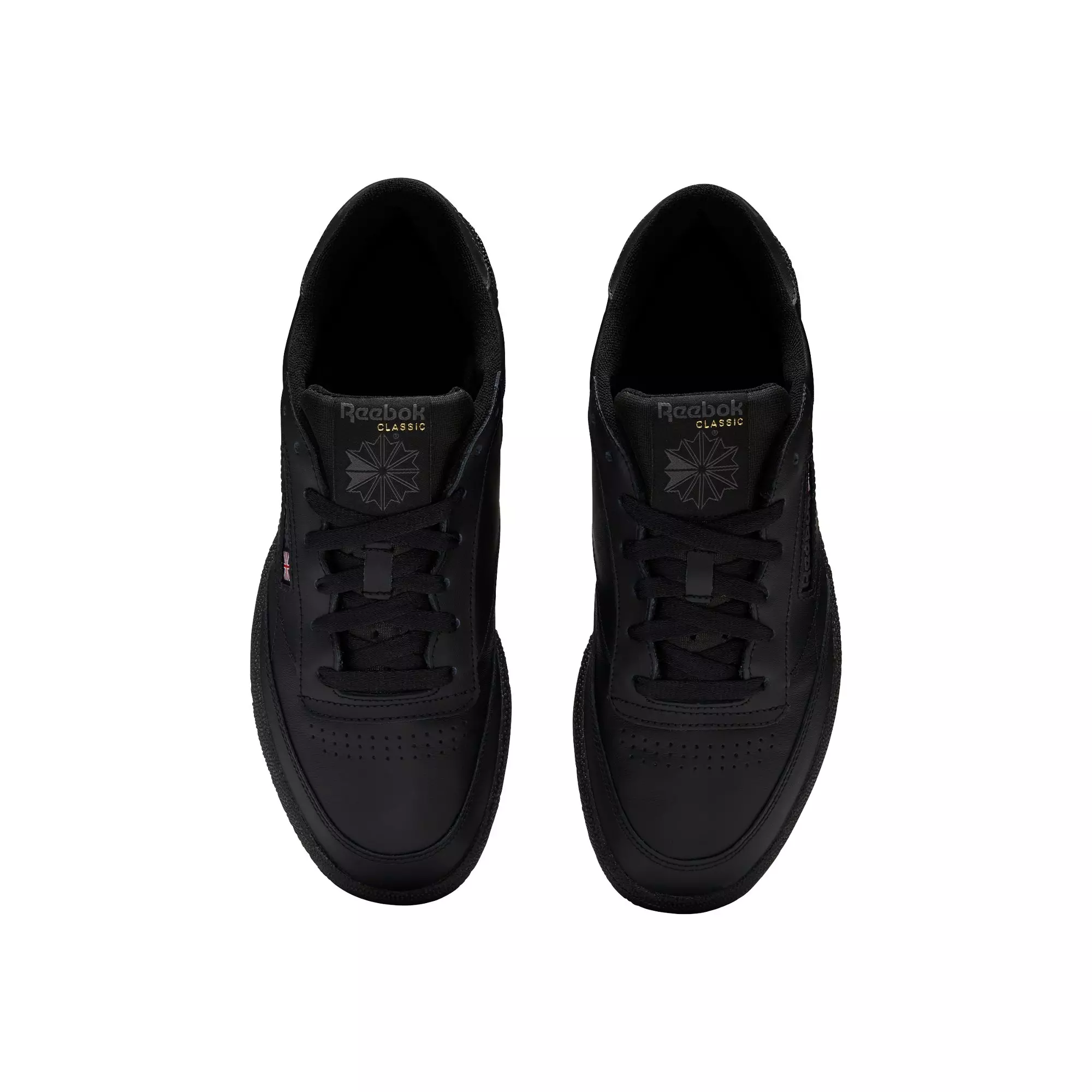 Reebok Club C 85 "Black/Charcoal" Grade School Boys' Shoe - BLACK/GREY