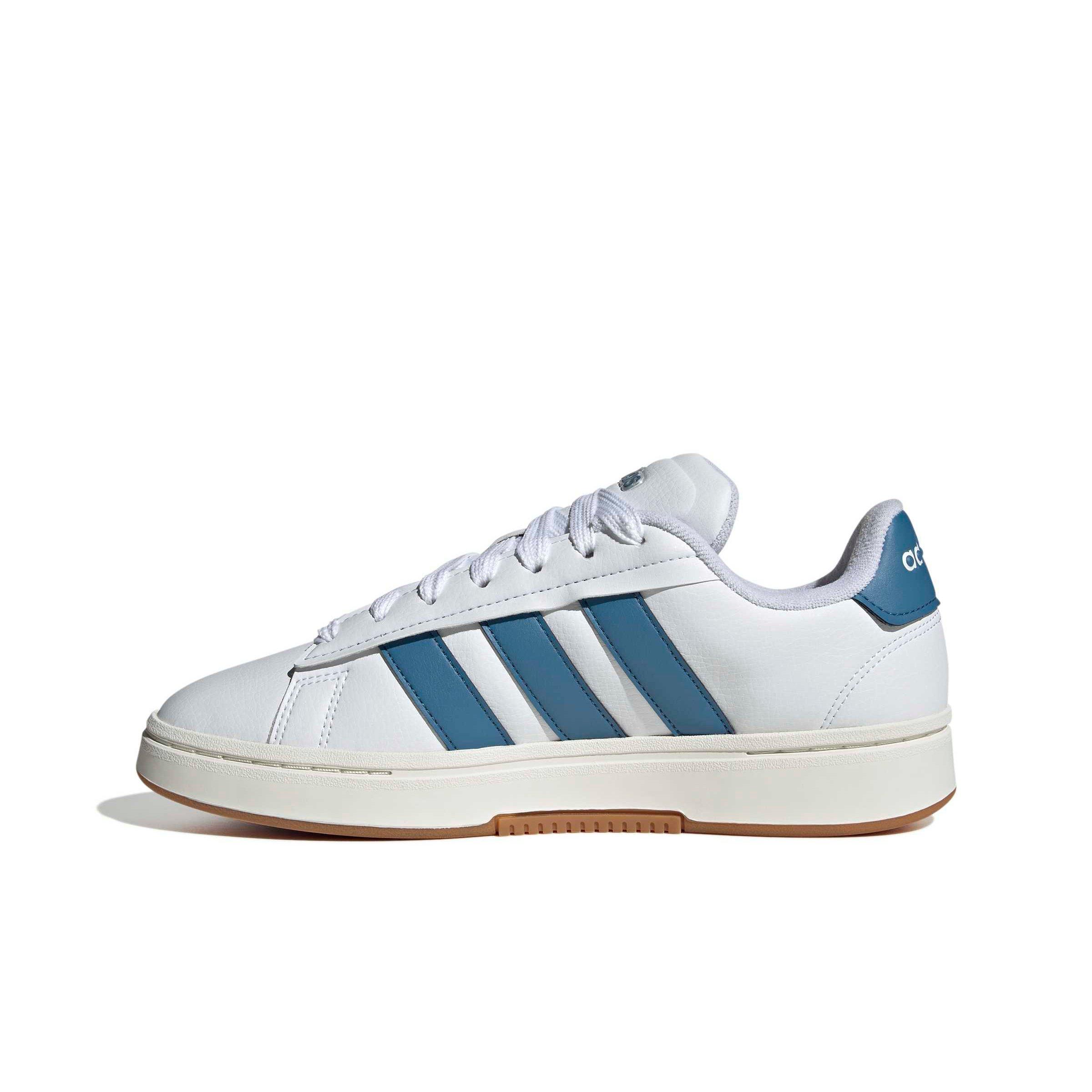 adidas Grand Court Alpha 00s "Ftwr White/Dusky Ink/Gum 10" Men's Shoe - WHITE/INK/GUM Thumbnail View 2